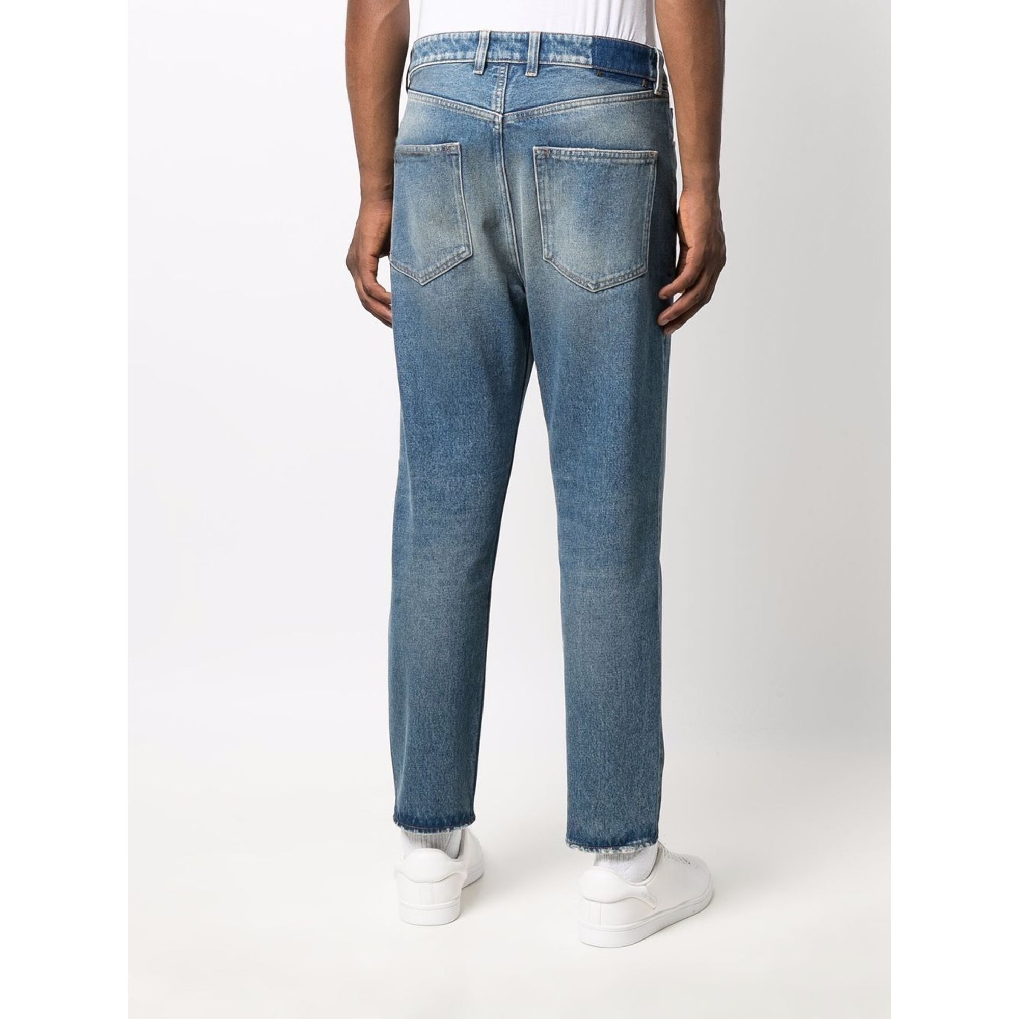 Golden M`s Happy Medium Stone Washed Denim GOLDEN GOOSE vista2