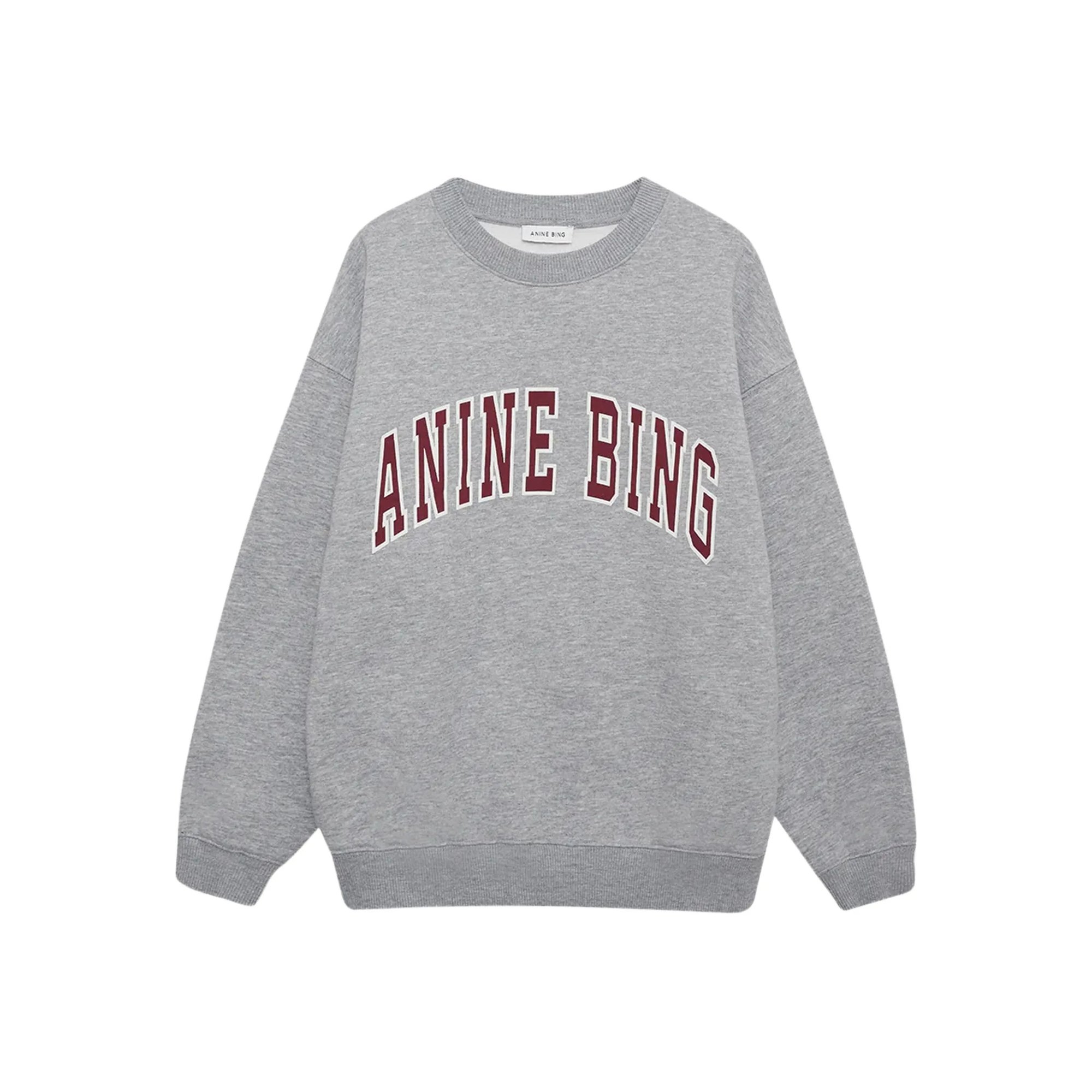 Spencer Sweatshirt Anine Bing - Medium Heather Grey Anine Bing vista0