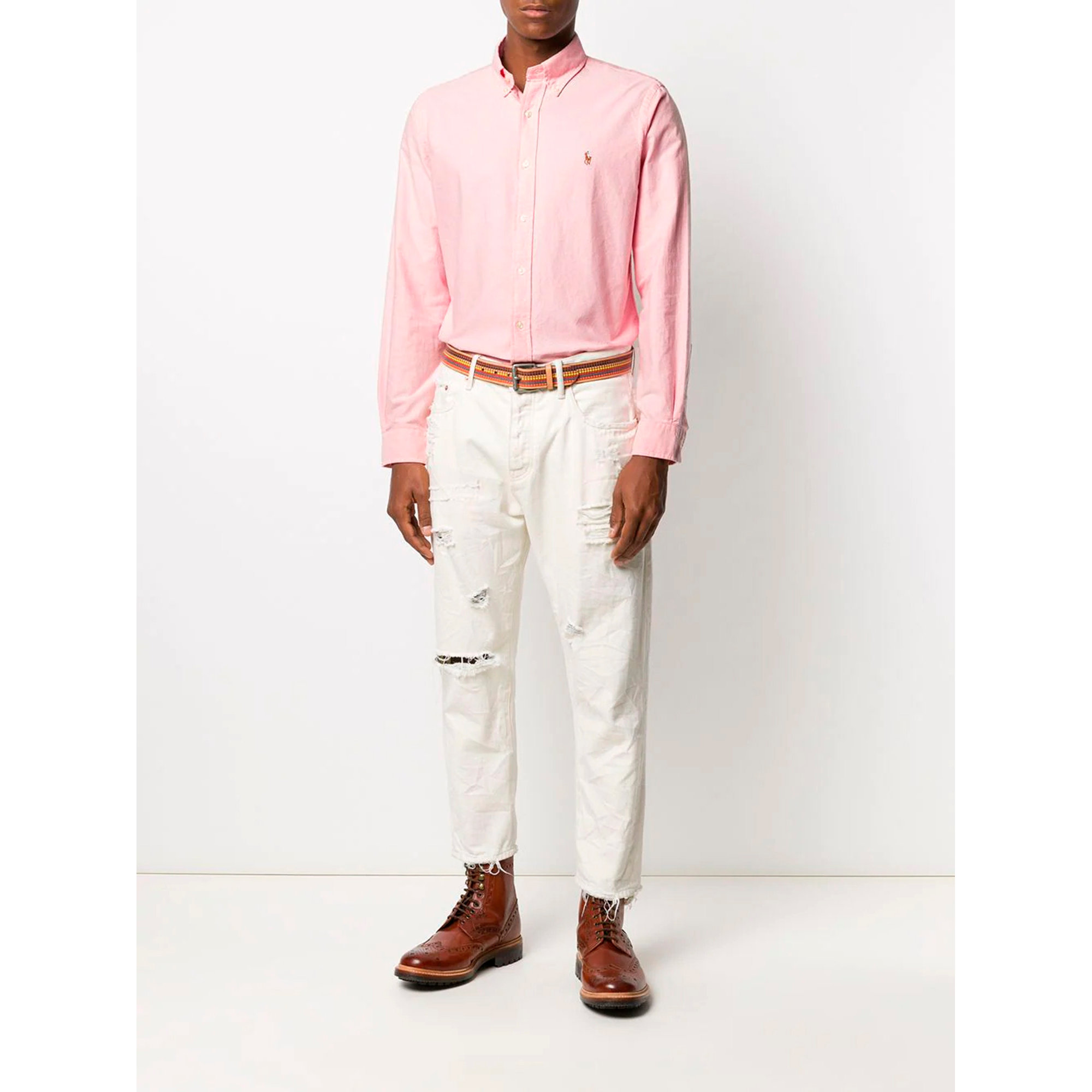 Custom Fit Oxford Shirt 710792041003 Polo Ralph Lauren vista1
