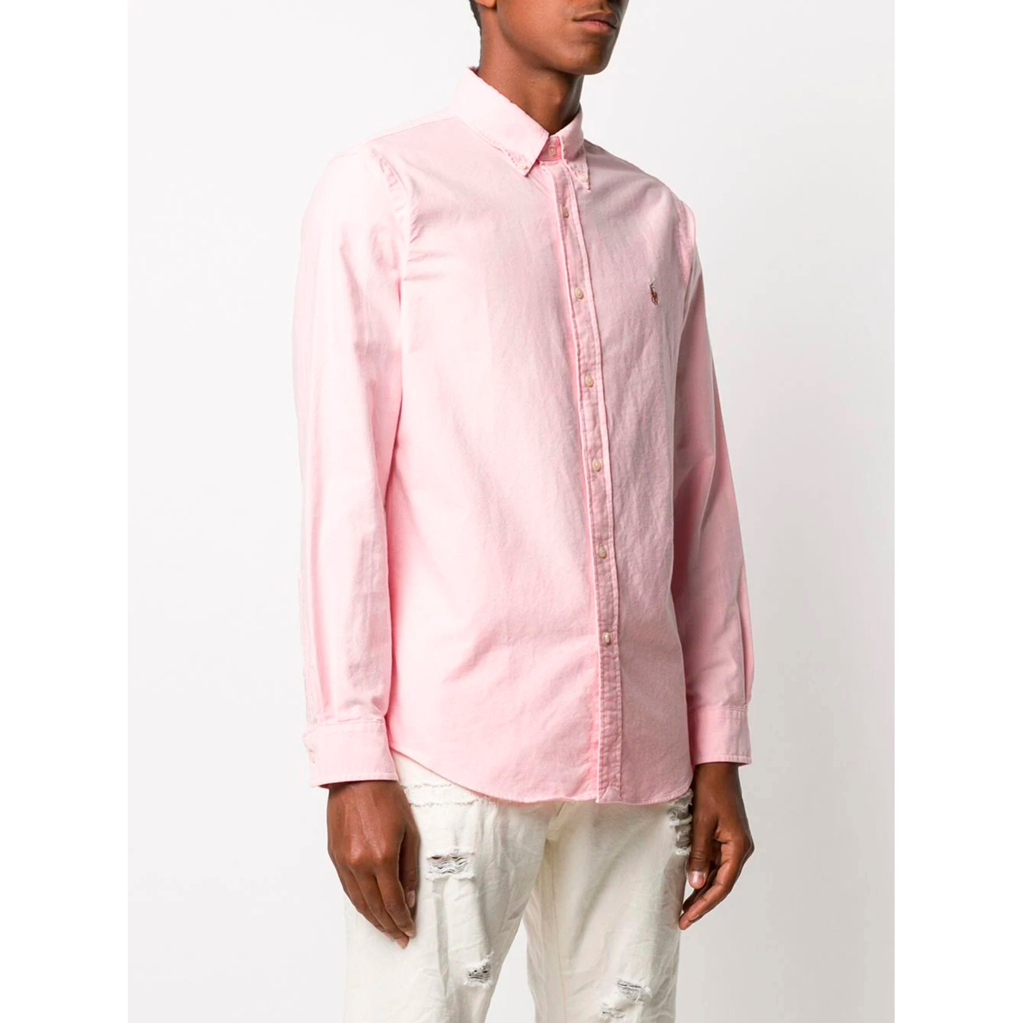 Custom Fit Oxford Shirt 710792041003 Polo Ralph Lauren vista2
