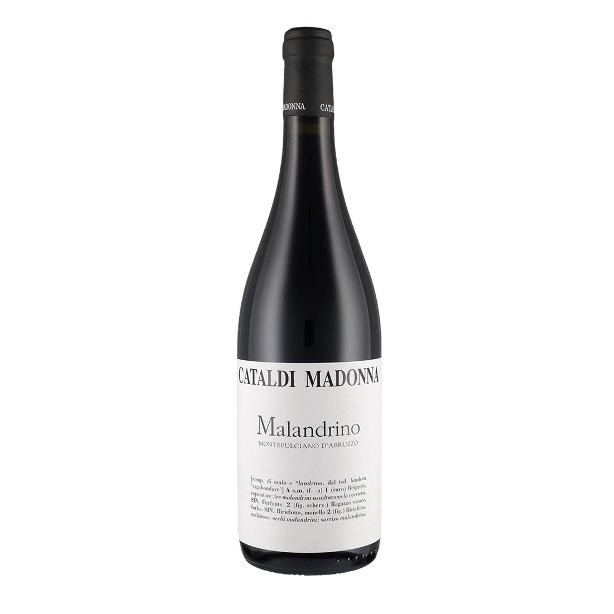 Montepulciano D’abruzzo Doc Malandrino 2023 - Cataldi Madonna 0.75 lt Cataldi Madonna vista0