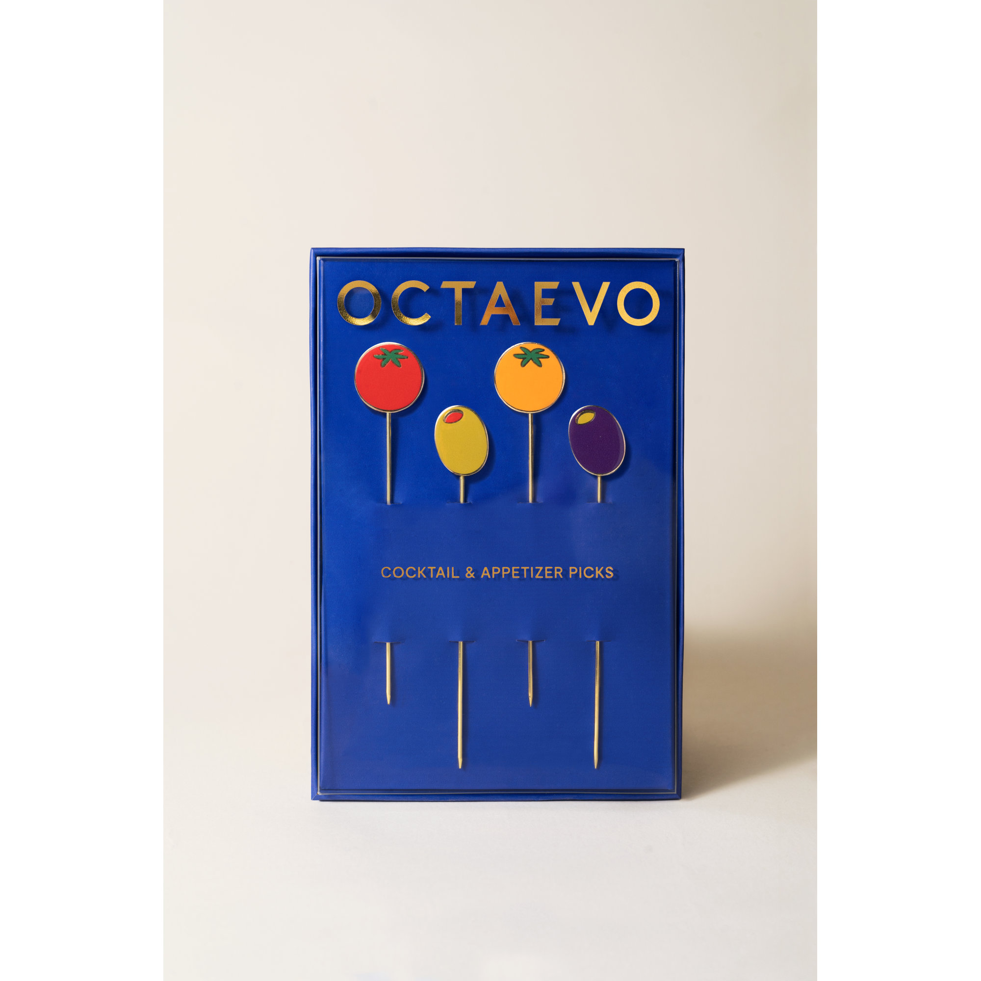 Set di 4 Dolce Vita Cocktail Picks OCTAEVO vista1