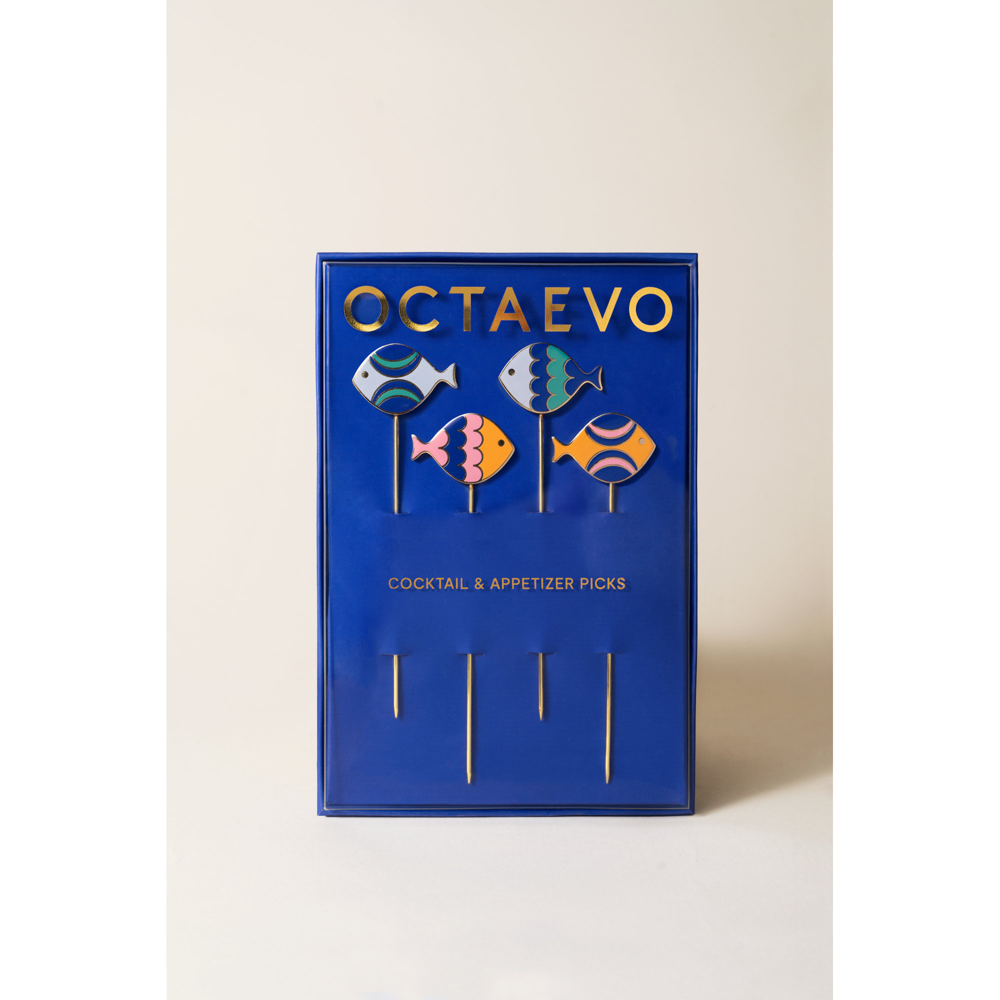 Set di 4 Dolce Vita Cocktail Picks OCTAEVO vista2