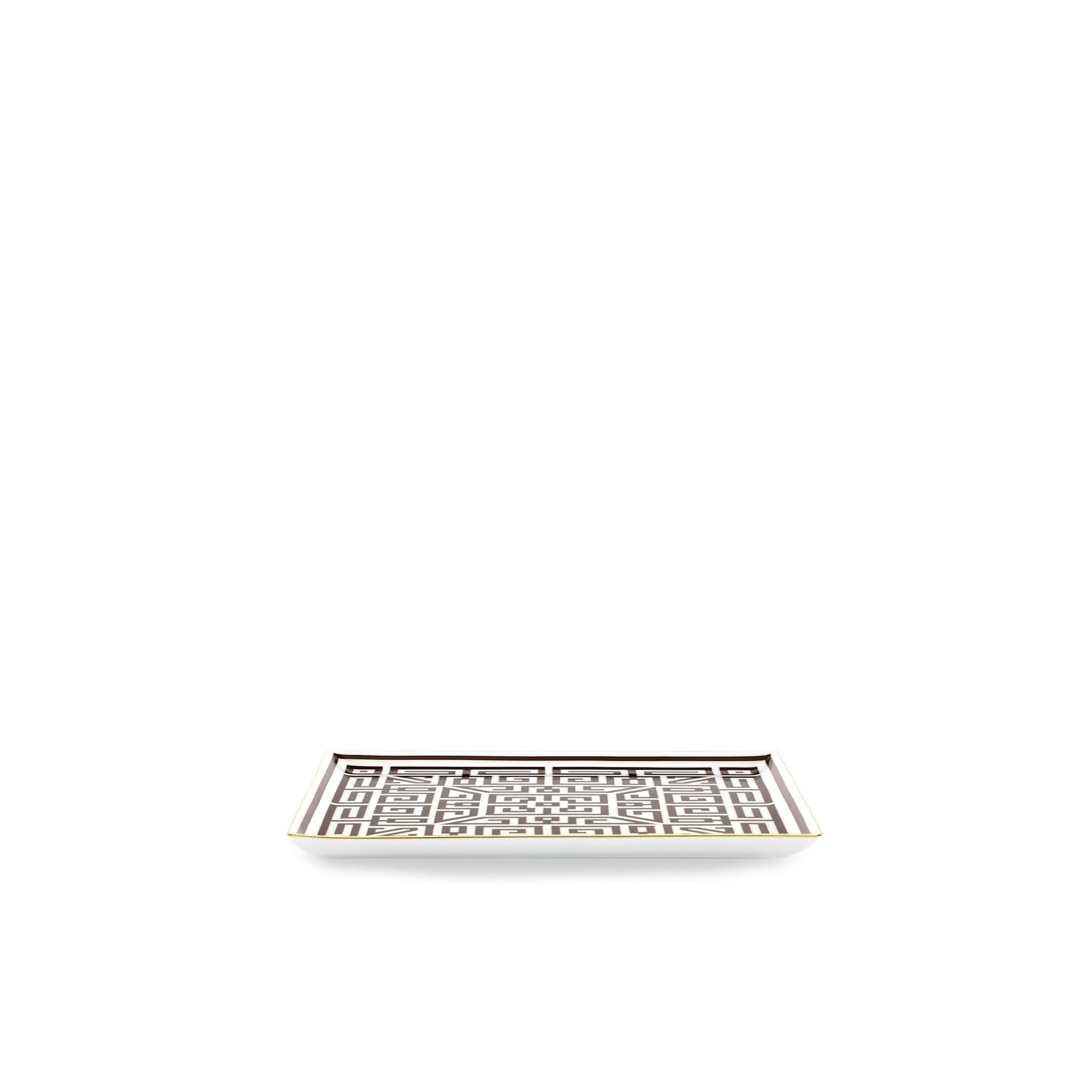 Labirinto - Feeling Plateau Carré cm 30x30 Ginori 1735 vista2
