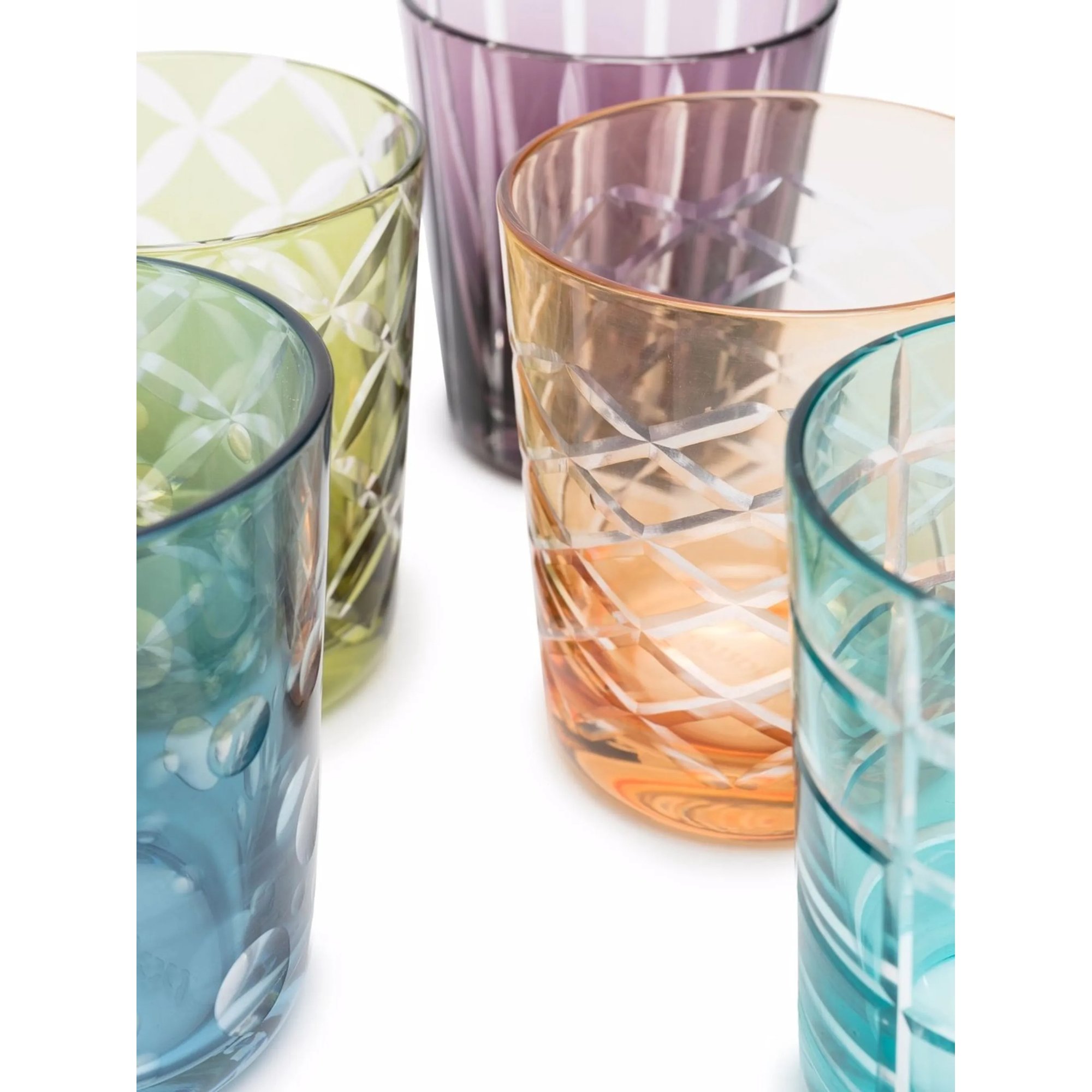 Juego de vasos multicolor de 6 piezas polspotten vista2