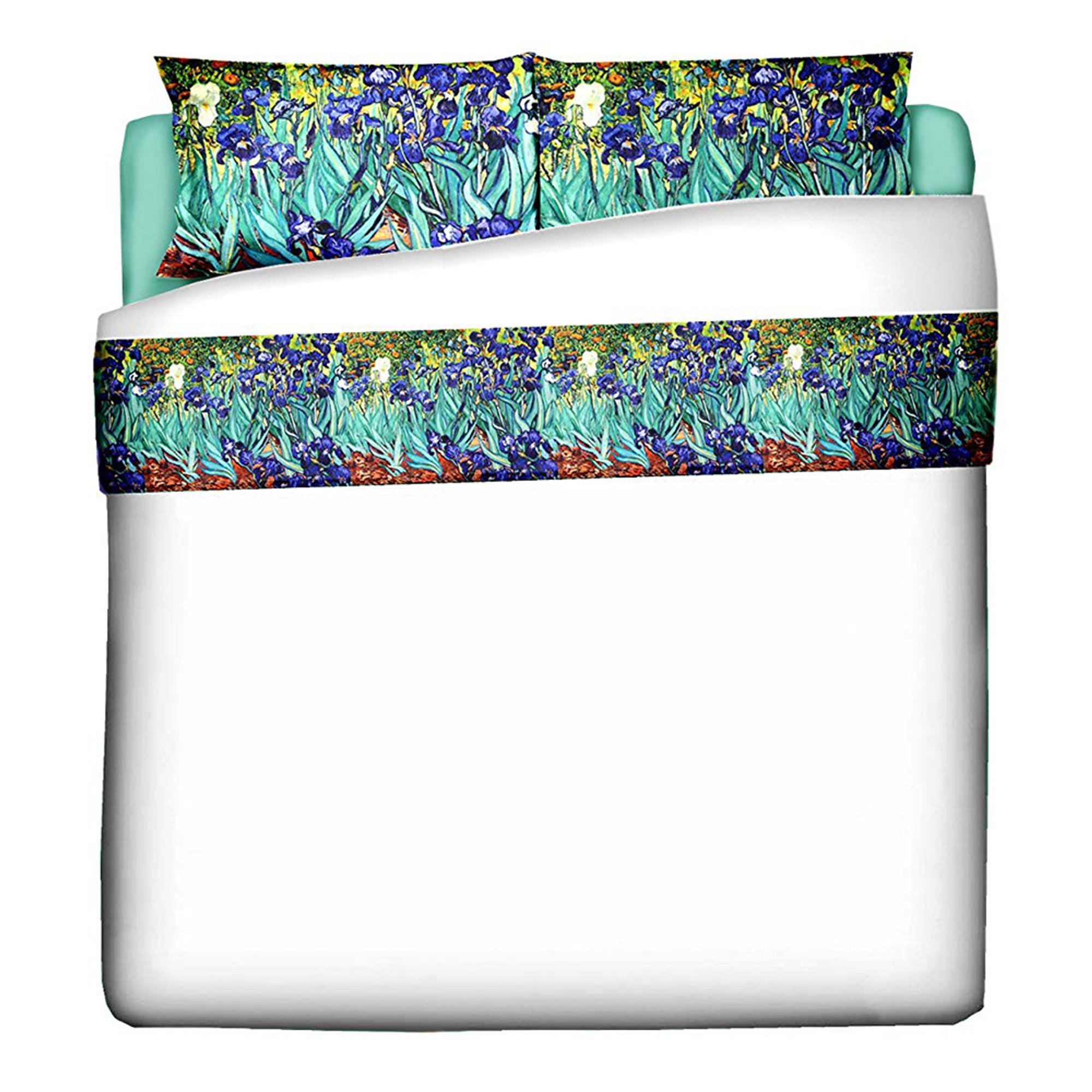 Parure lenzuola VAN GOGH - Iris, 2 piezas Camas de arte - Outlet vista0