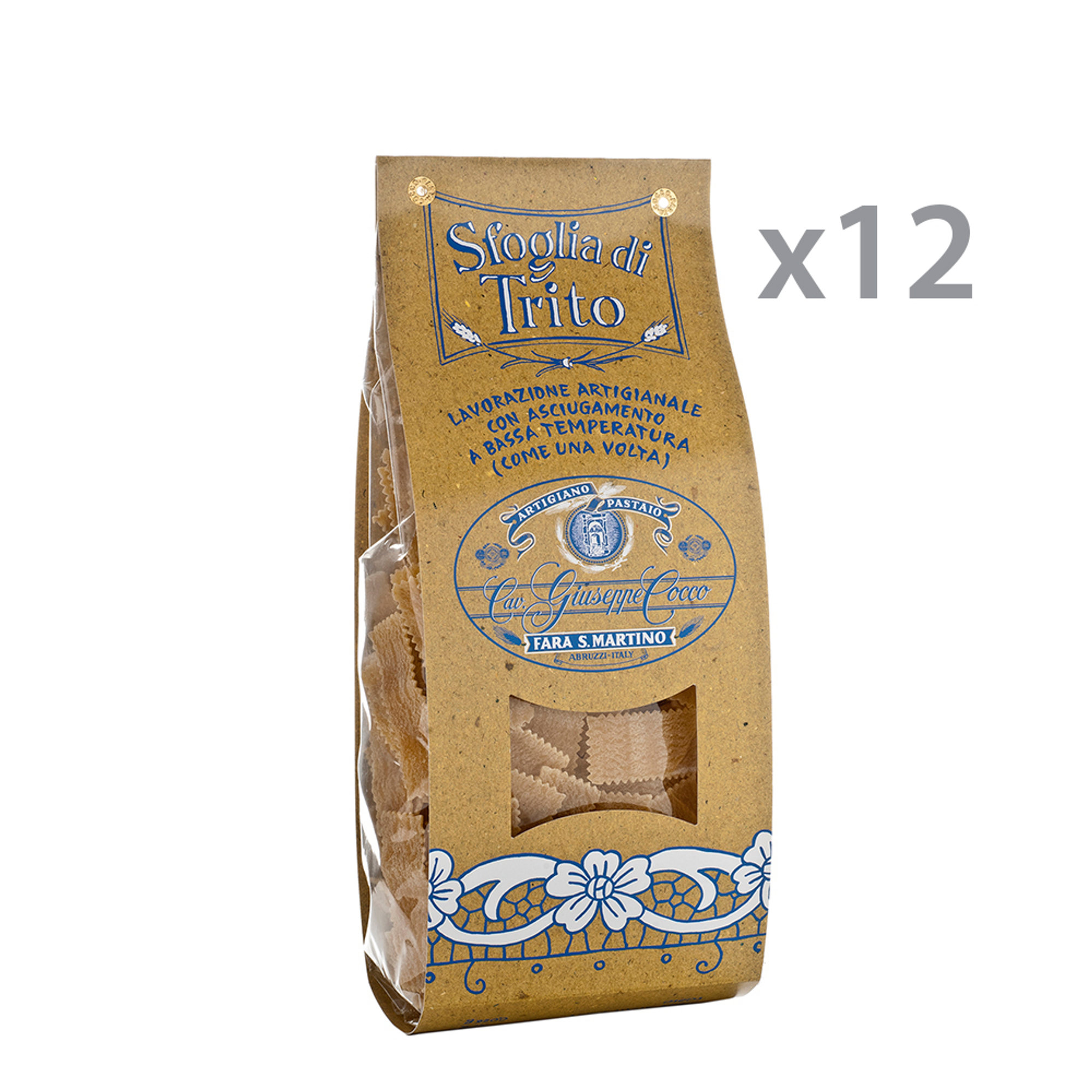 12 confezioni - Sagnarello di Trito n.96 da 500 gr Cav. Cocco vista0