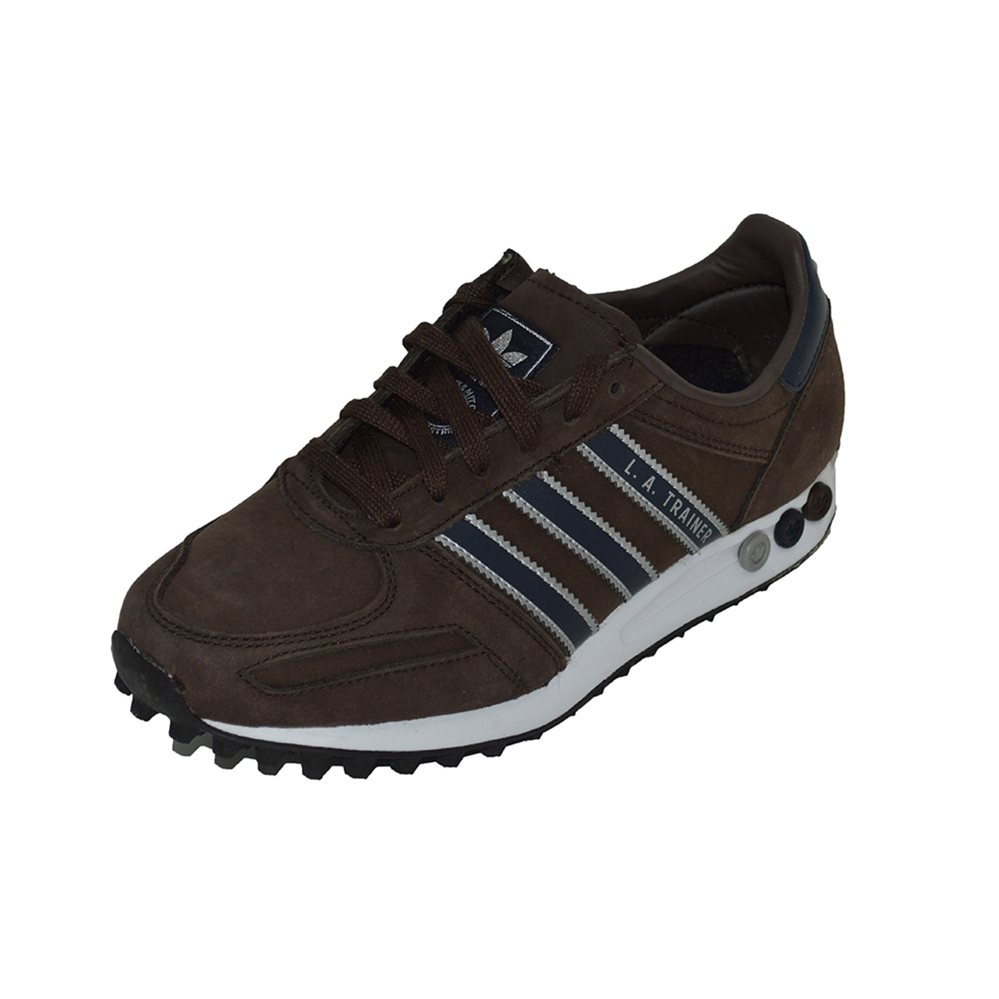 Sneakers Adidas LA Trainer da uomo, marrone ADIDAS vista2