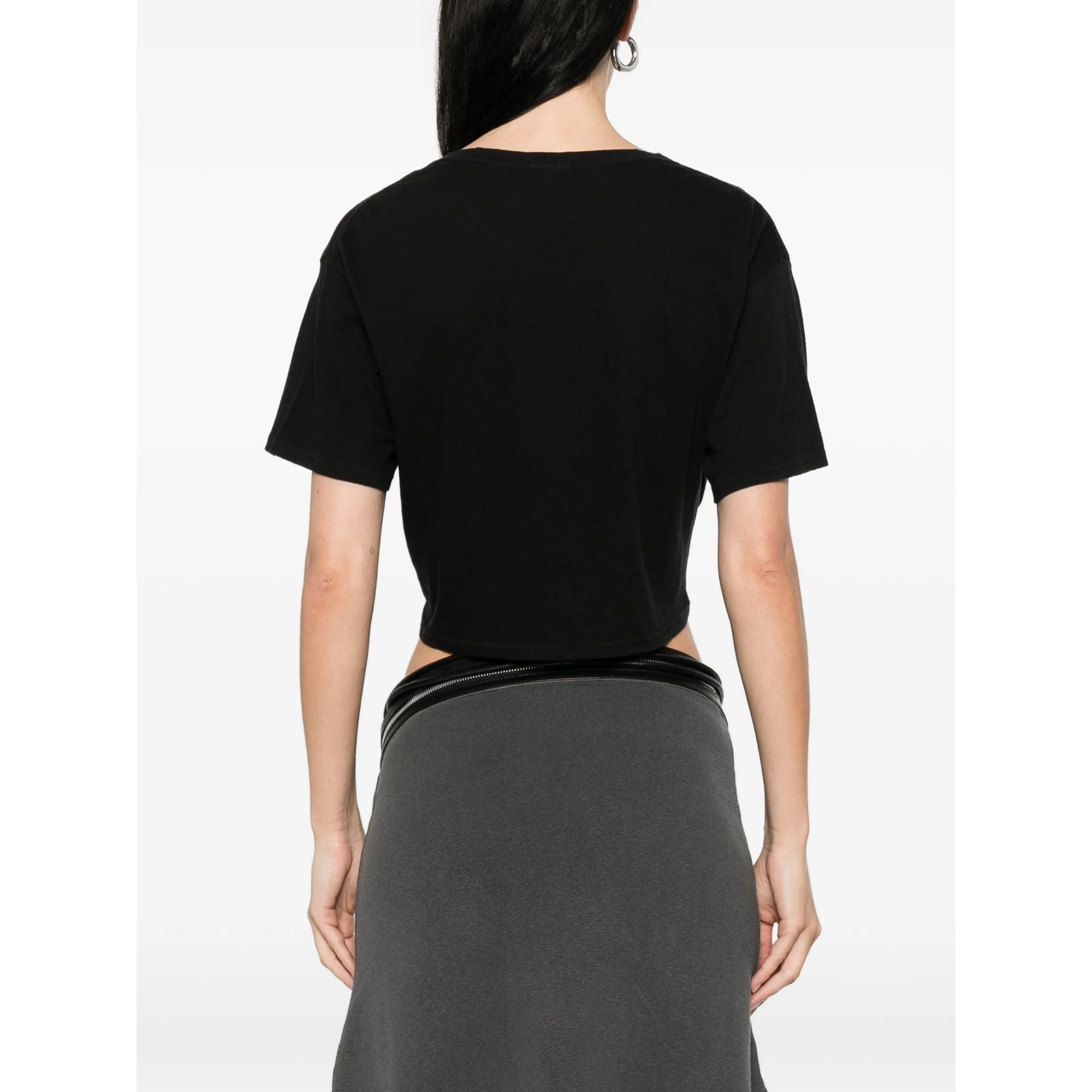 R13/アールサーティーン】3/4 SLEEVE TWISTED FRONT T-shirts R13 Twisted Front Tee of Women | Ventis