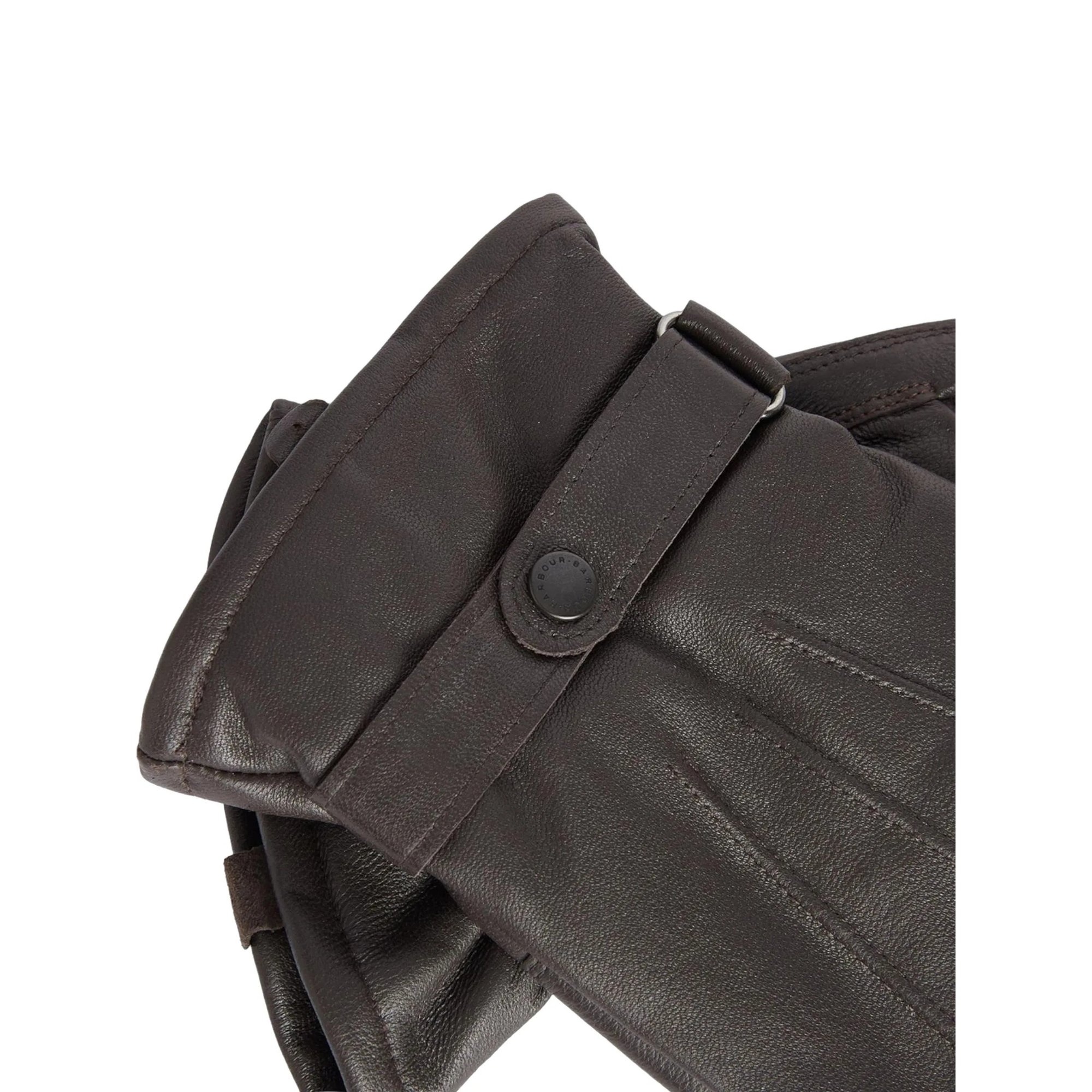 Burnished Leather Thinsulate Barbour vista1