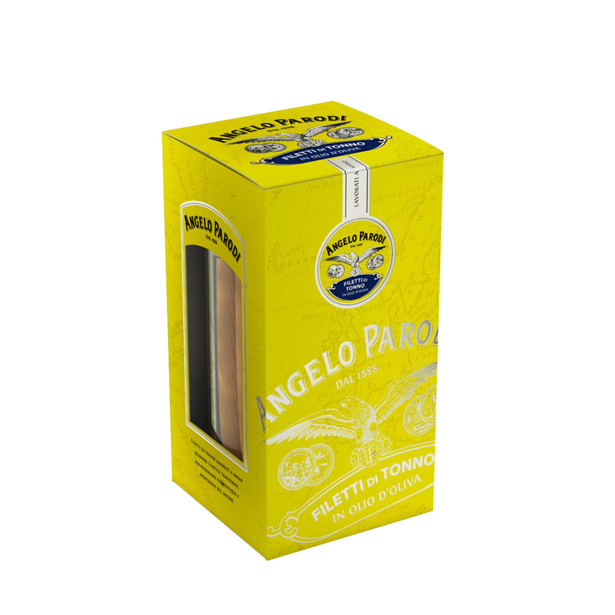 1 can - Tunna Filet 900g Angelo Parodi vista0