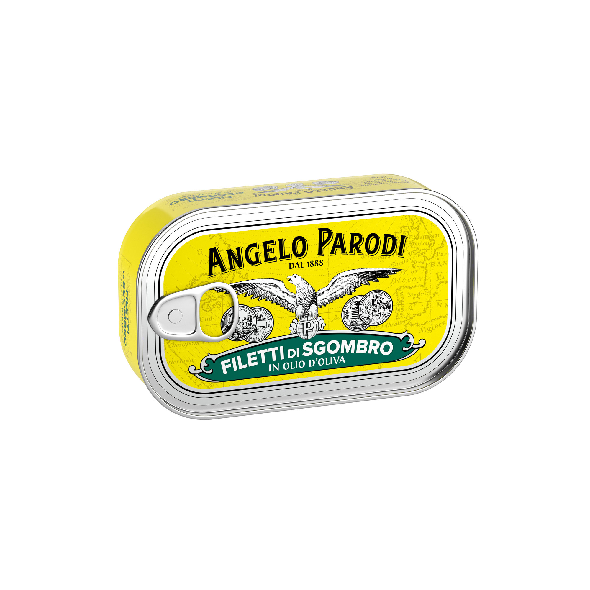 10 latte - Filetti di Sgombro 125 gr Angelo Parodi vista0