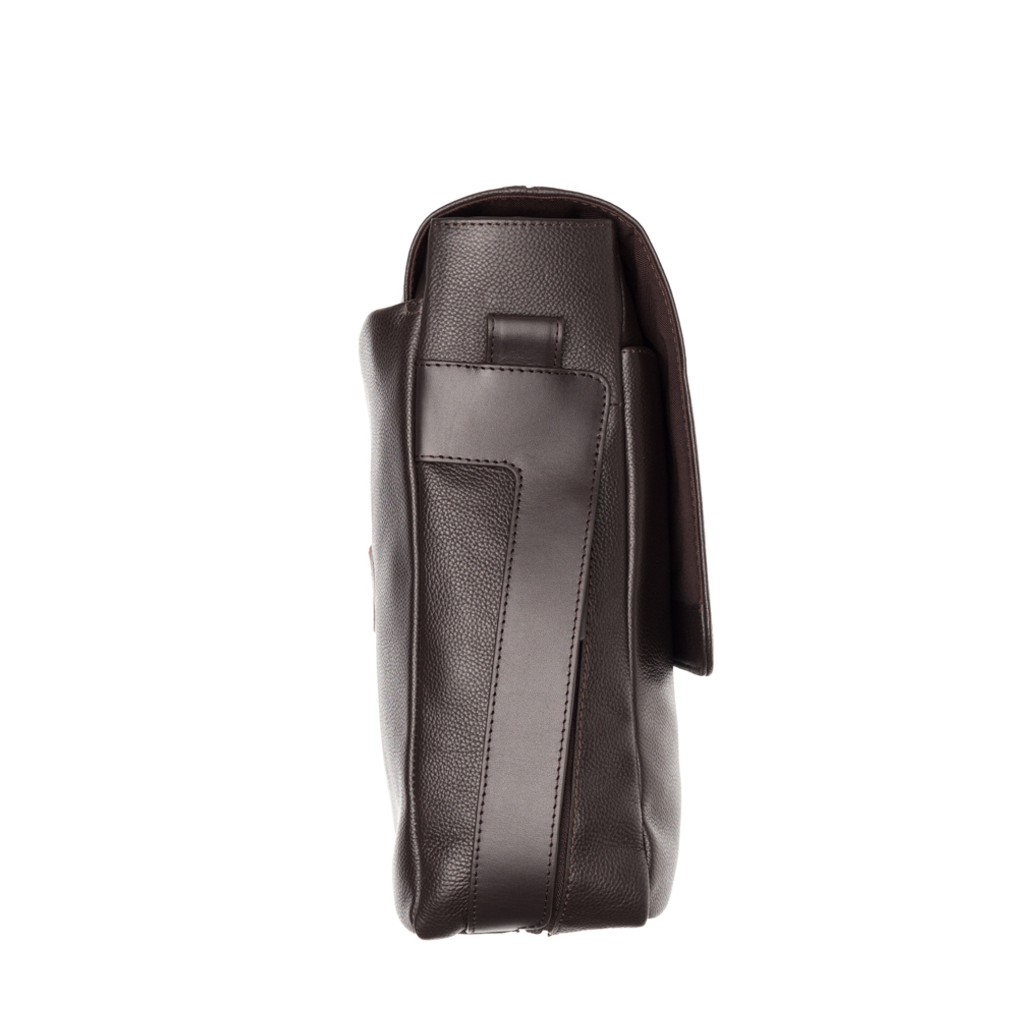 Borsa messenger bicolore, marrone Piquadro vista2