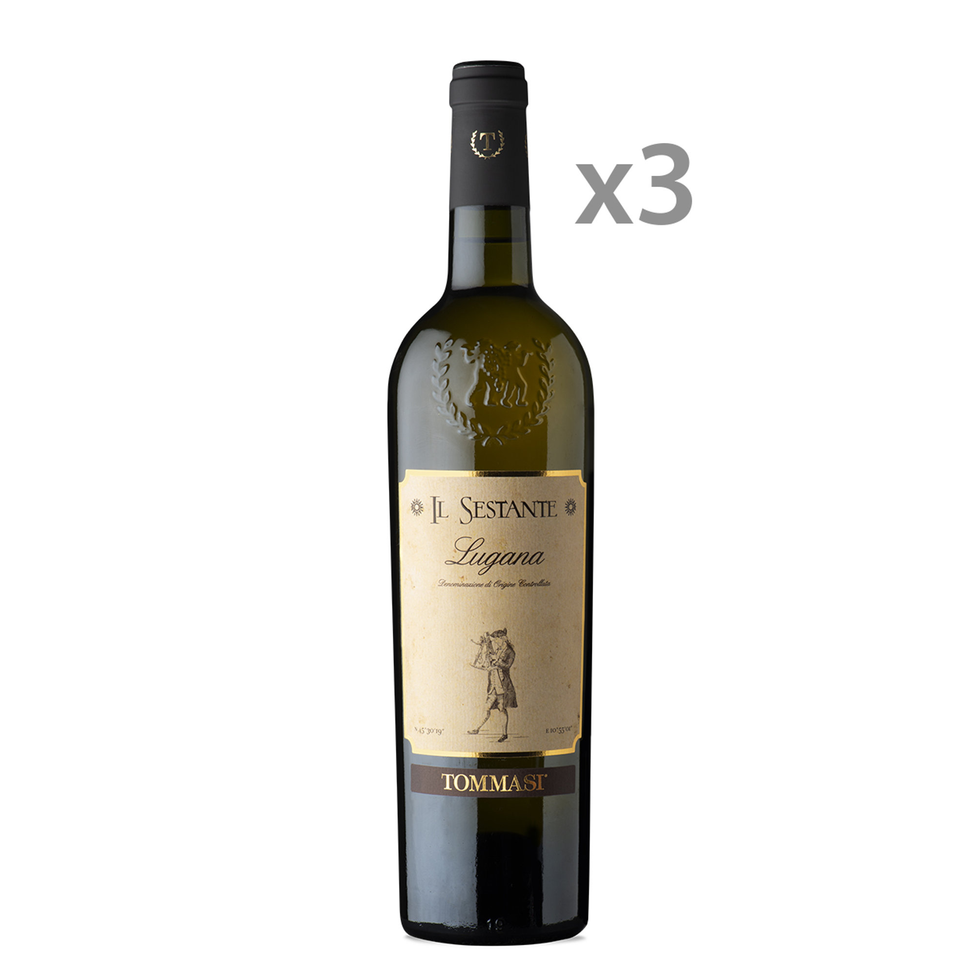3 bottiglie - Lugana DOC 2023 Sestante Tommasi vista0