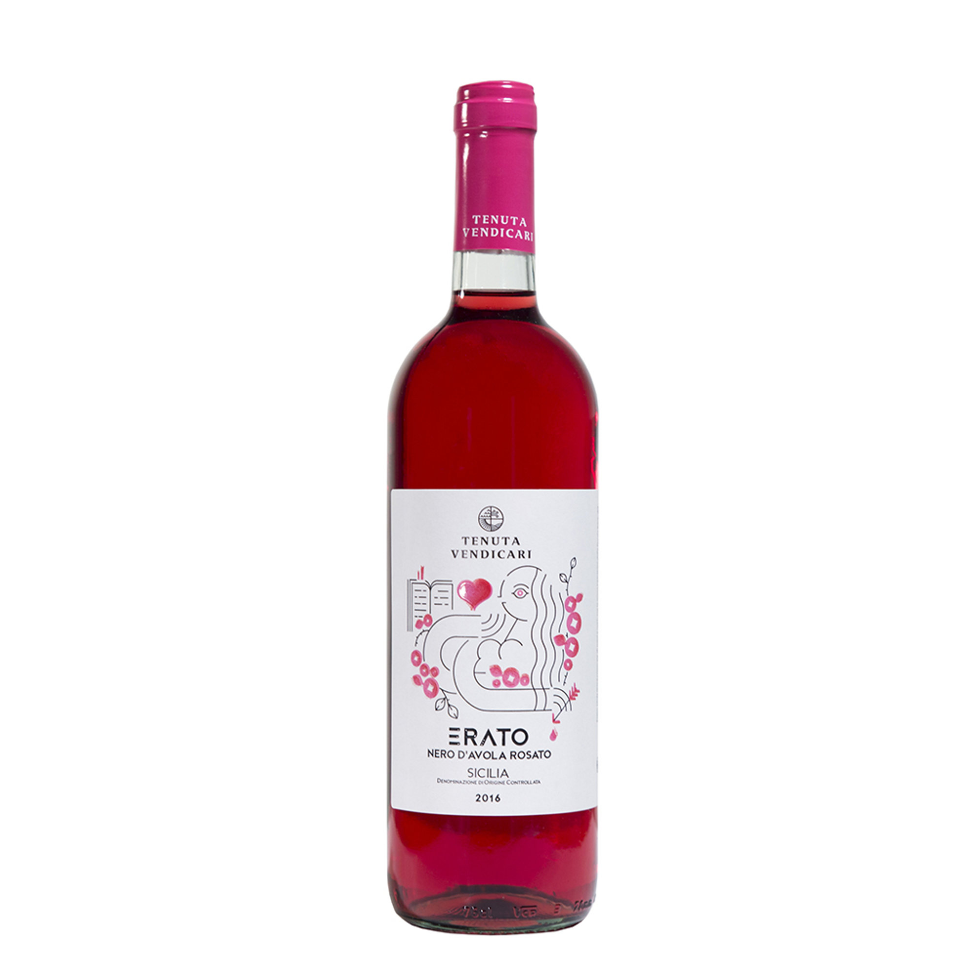 3 bottiglie miste: "Aura" Catarratto IGP Terre Siciliane 2016 - "Thalia" Nero d'Avola IGP Terre Siciliane 2015 - "Erato" Rosato Nero d'Avola DOC Sicilia 2016 Tenuta Vendicari vista3