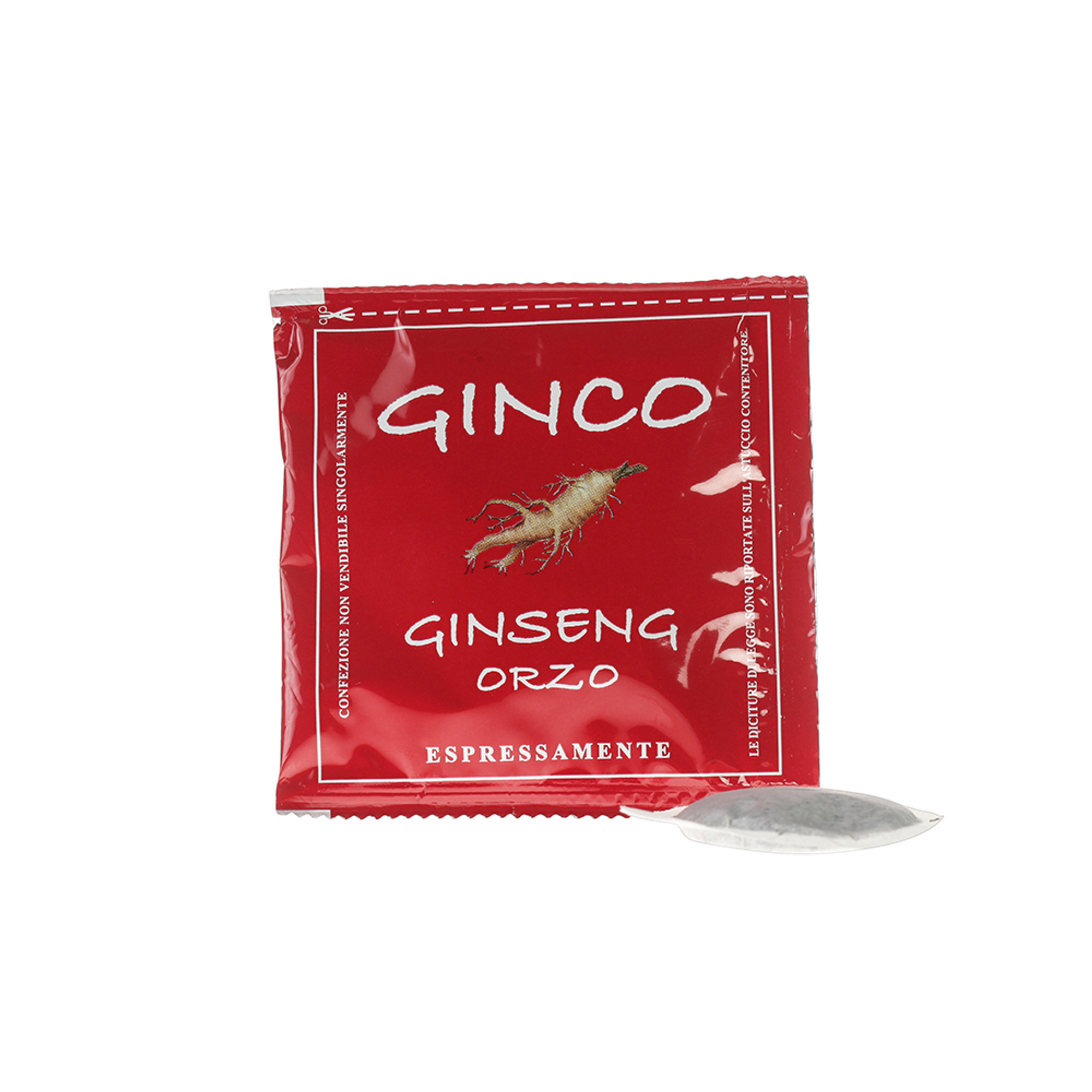 75 vainas - Café de ginseng - Cápsulas compatibles ESE 42-44 Caffè Bicau vista1