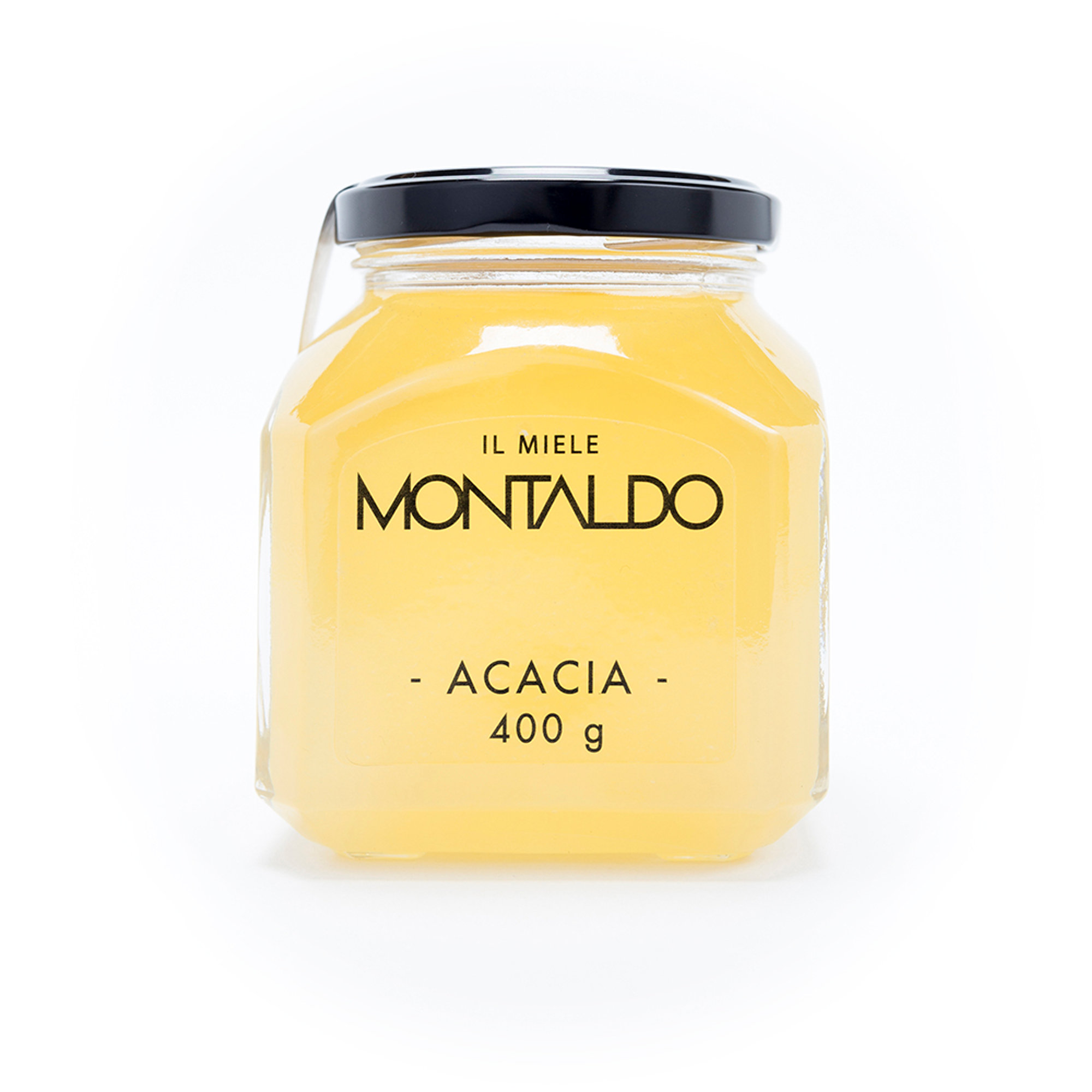 2 pots mixtes : Miel de Pissenlit, 400 g - Miel d'Acacia, 400 g Montaldo Langhe vista1