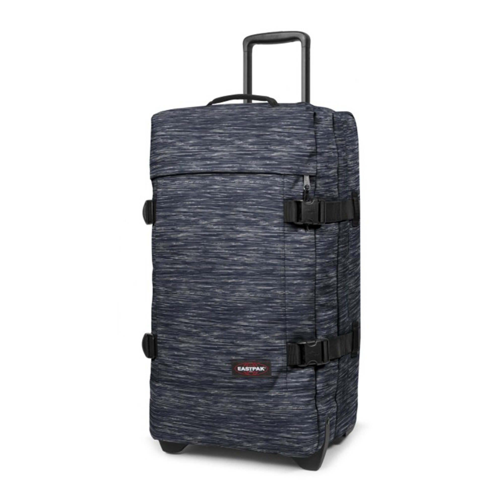 Trolley Tranverz M morbido con fantasia rigata, grigio Eastpak vista3