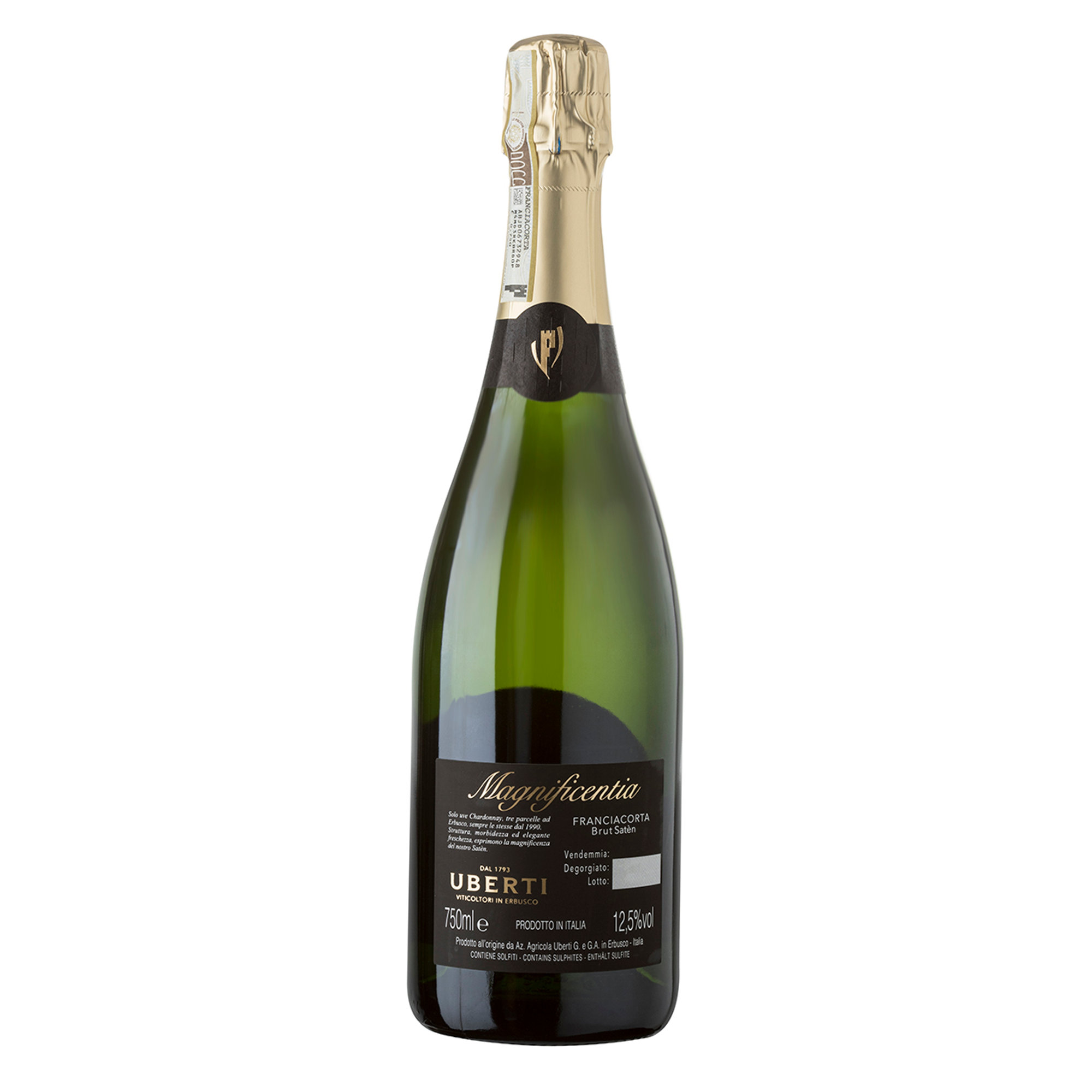 3 bottiglie - Uberti Magnificentia Franciacorta Brut Satèn Millesimato Uberti vista1