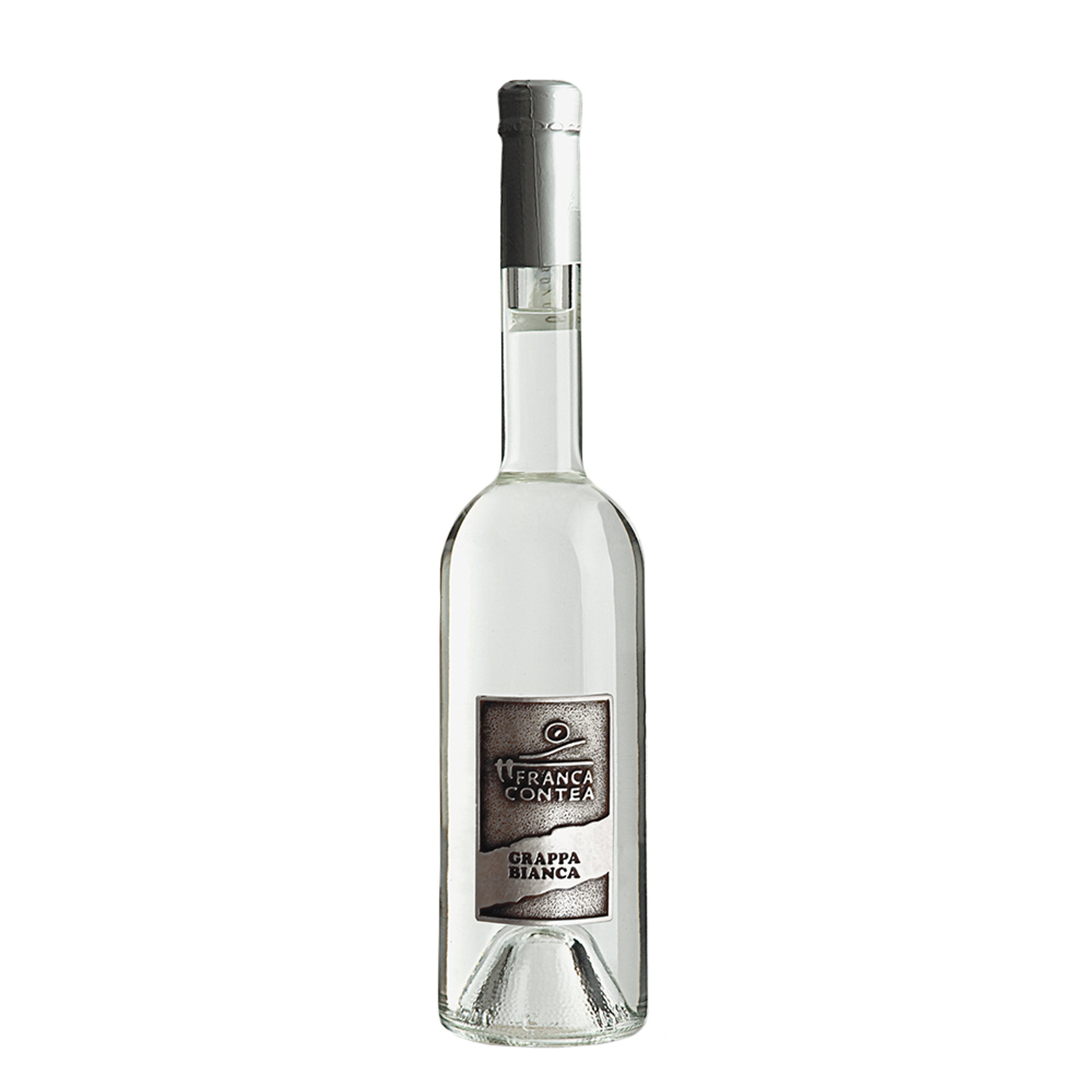 1 bottiglia - Grappa Bianca di Chardonnay Franca Contea vista0