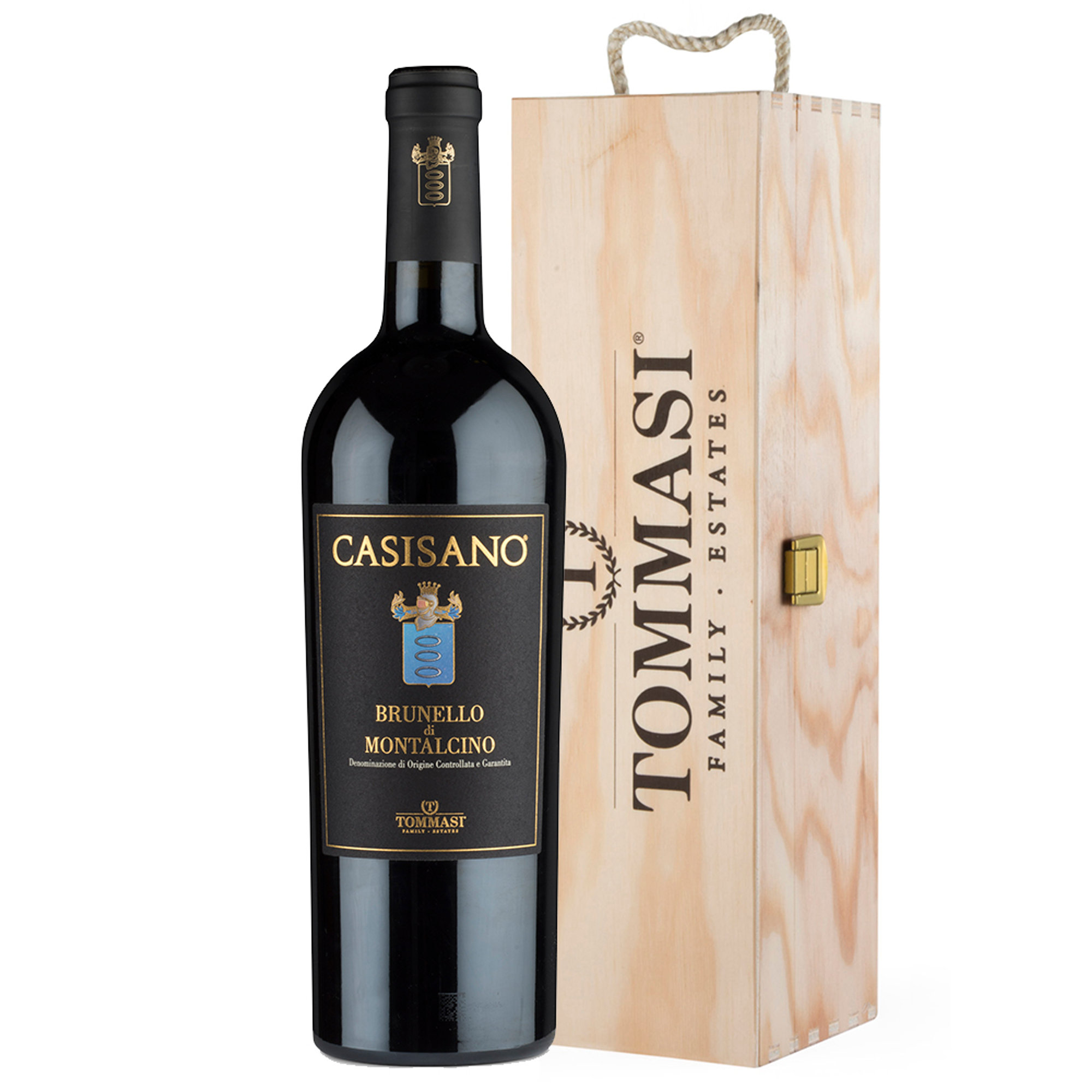 1 bottiglia - Brunello di Montalcino DOCG 2017 con cassetta in legno Podere Casisano vista0