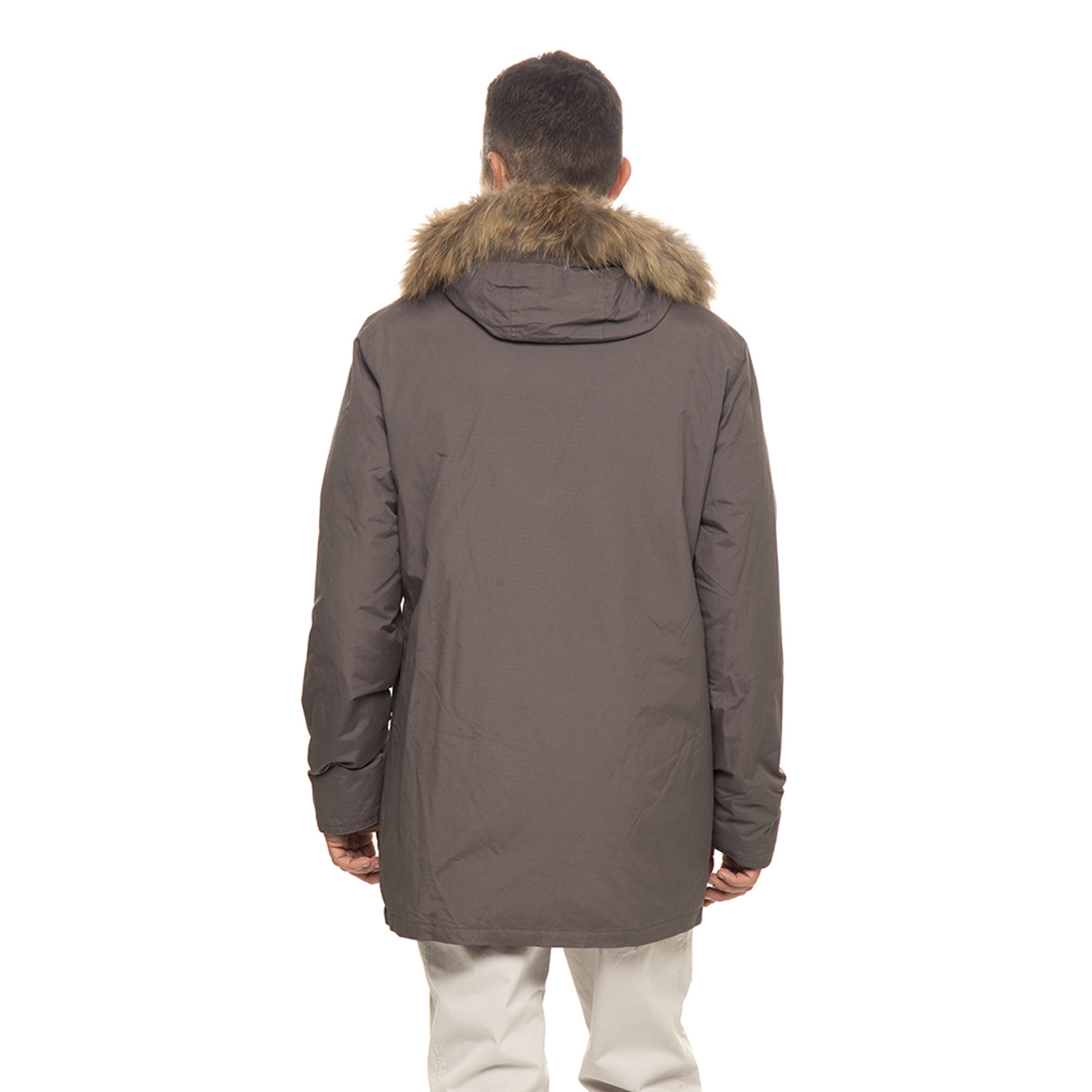 Parka Canadian  con cappuccio pelliccia,&nbsp; fango Canadian vista3
