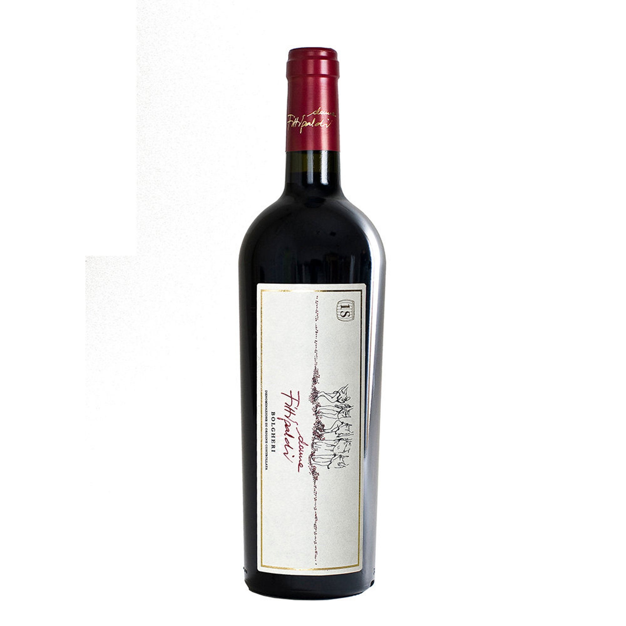1 bottle - Bolgheri DOC Superiore 2019 with wooden box Donne Fittipaldi vista1