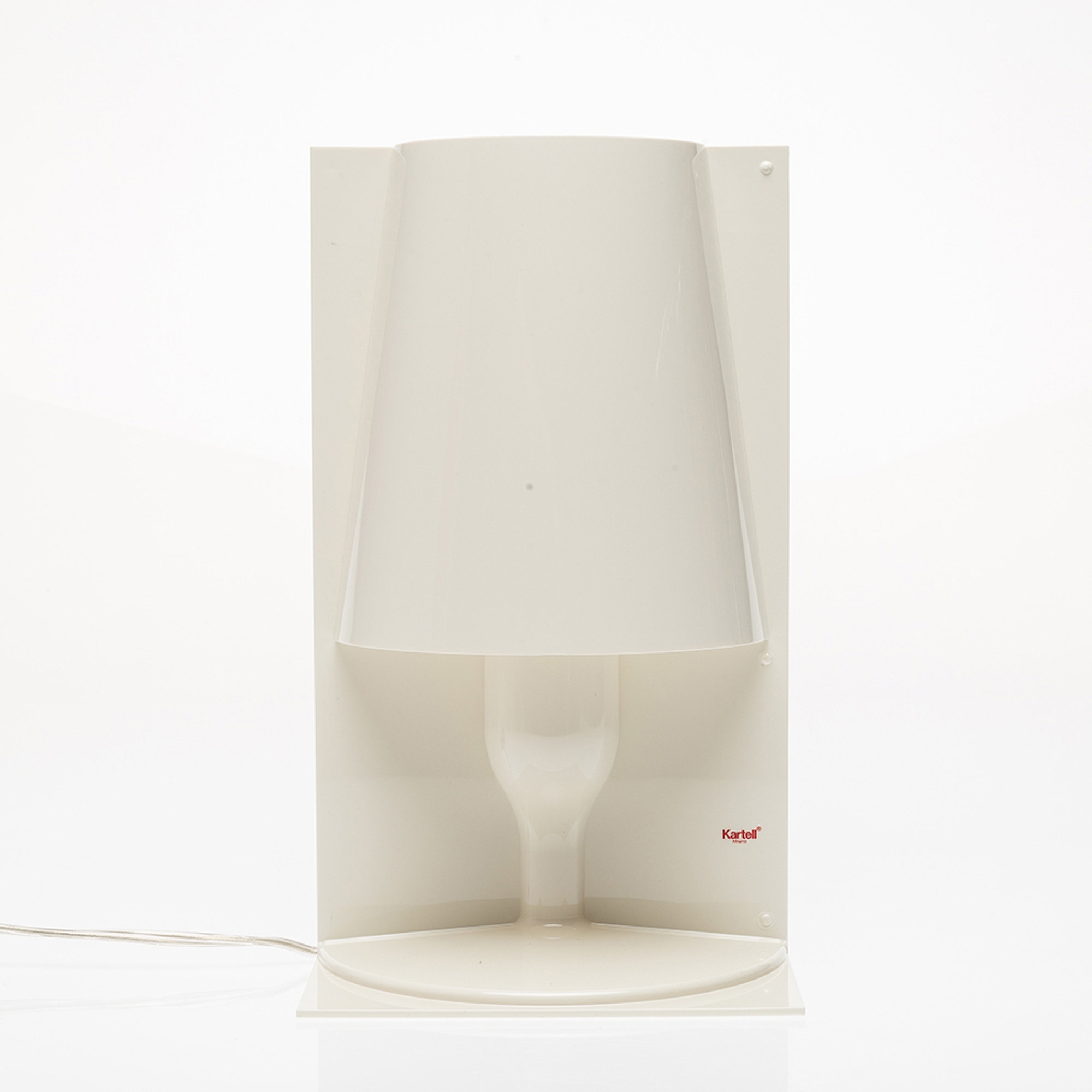 Lámpara de mesa Take, blanco sólido Kartell Iluminación vista1