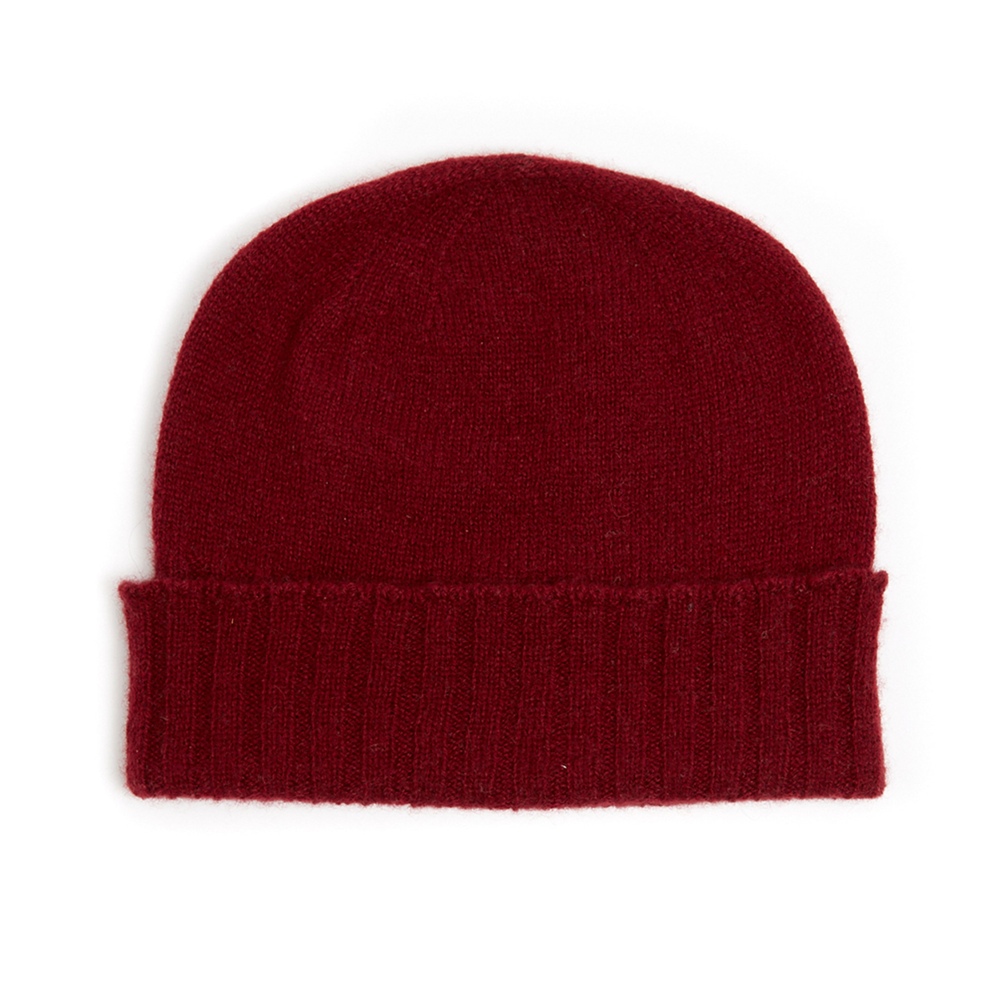 Cappello bordeaux 100% CASHMERE  vista0