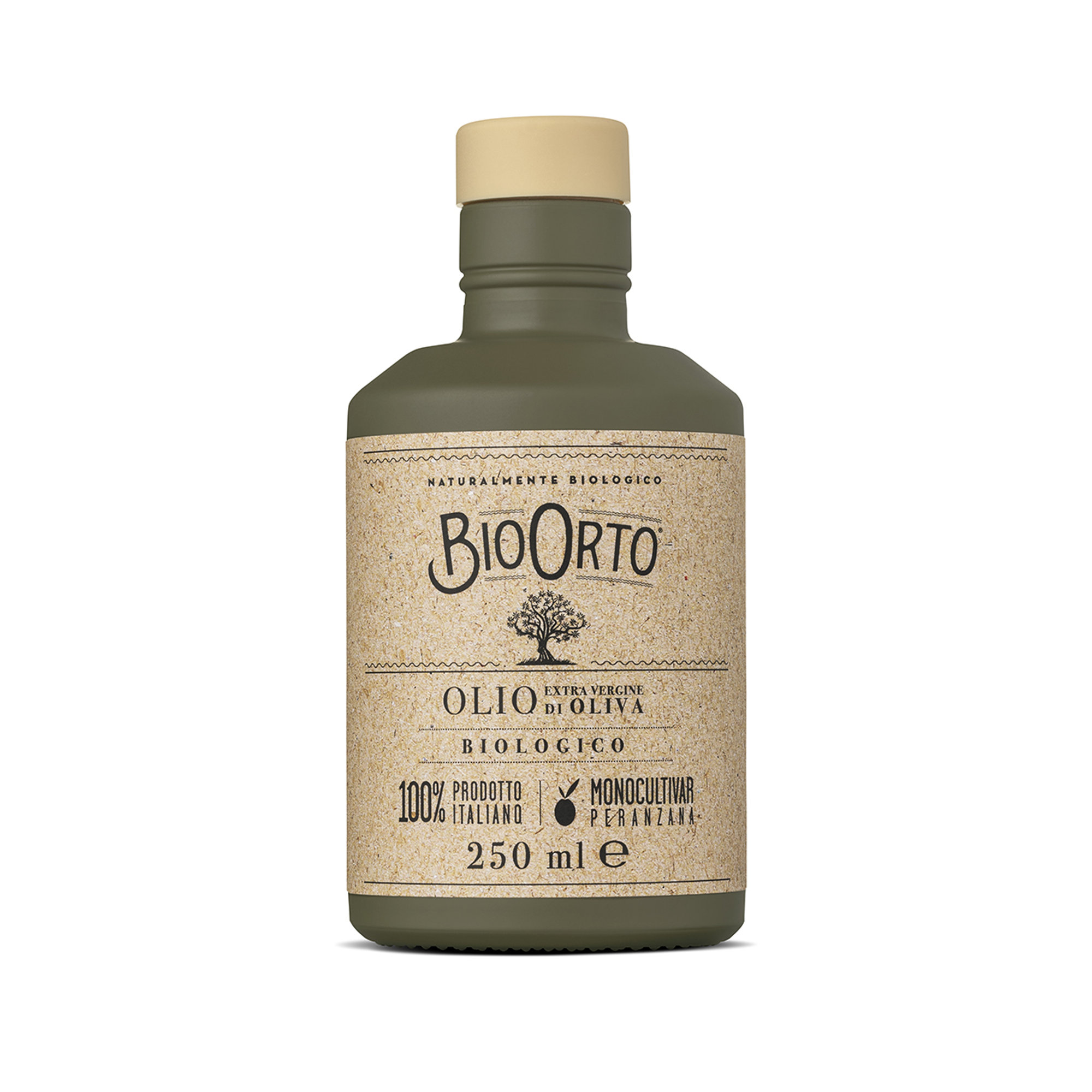 Olio Evo BIO 250 ml monocultivar Peranzana Bio Orto vista0
