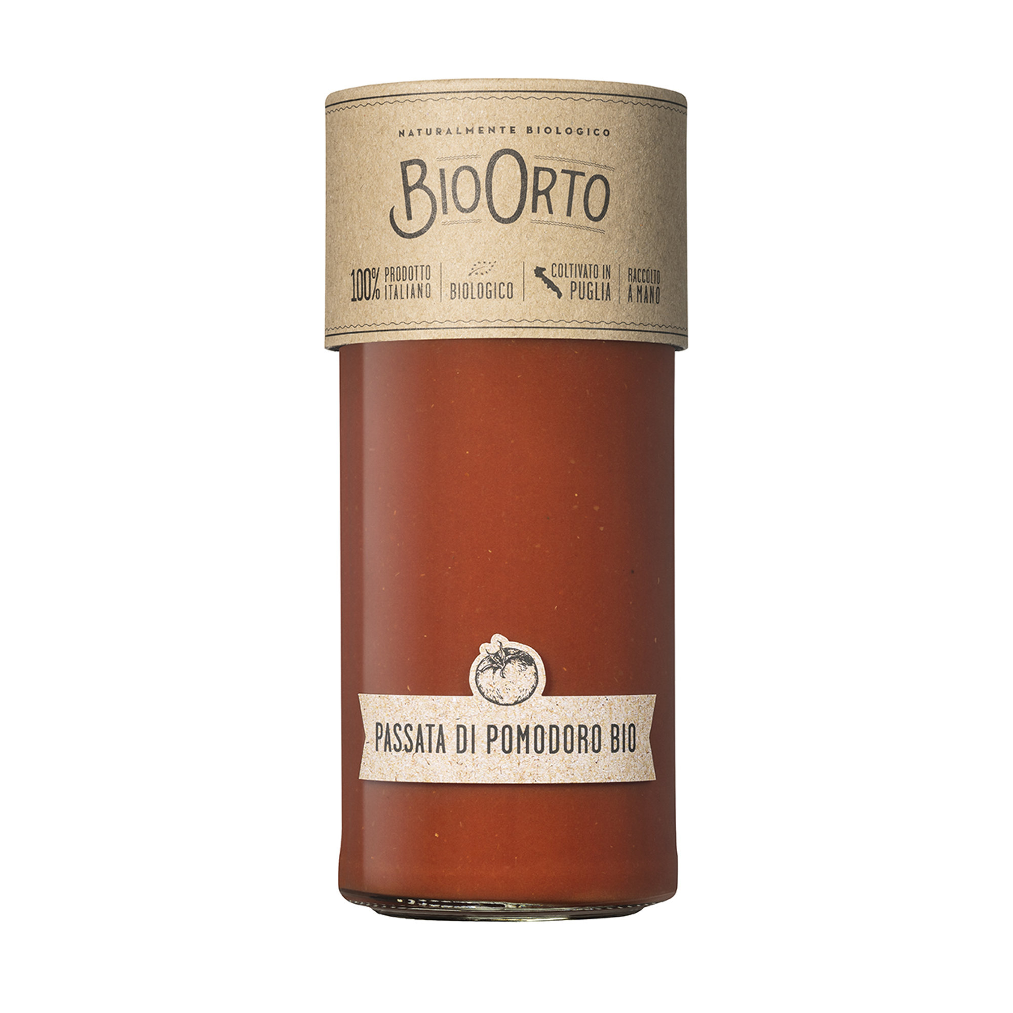 Set da 2 - Passata di Pomodoro BIO 580 ml Bio Orto vista0