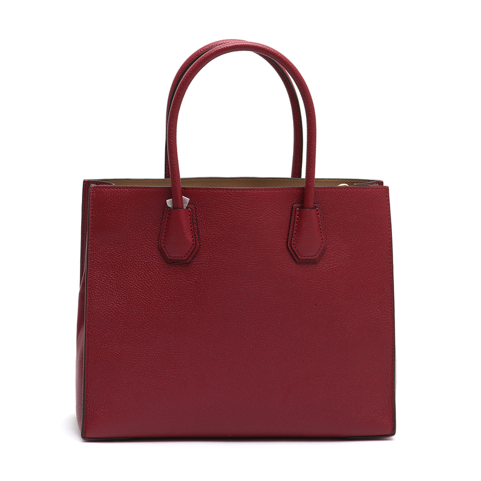 Borsa tote Mercer grande bordeaux Michael Kors vista2