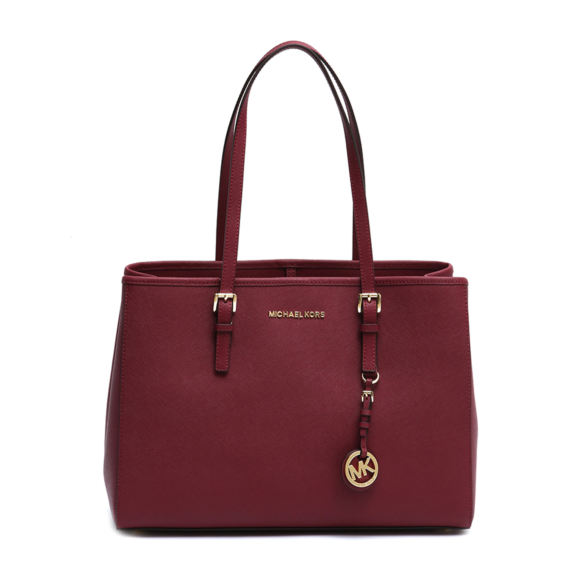 Borsa a spalla bordeaux Michael Kors vista0