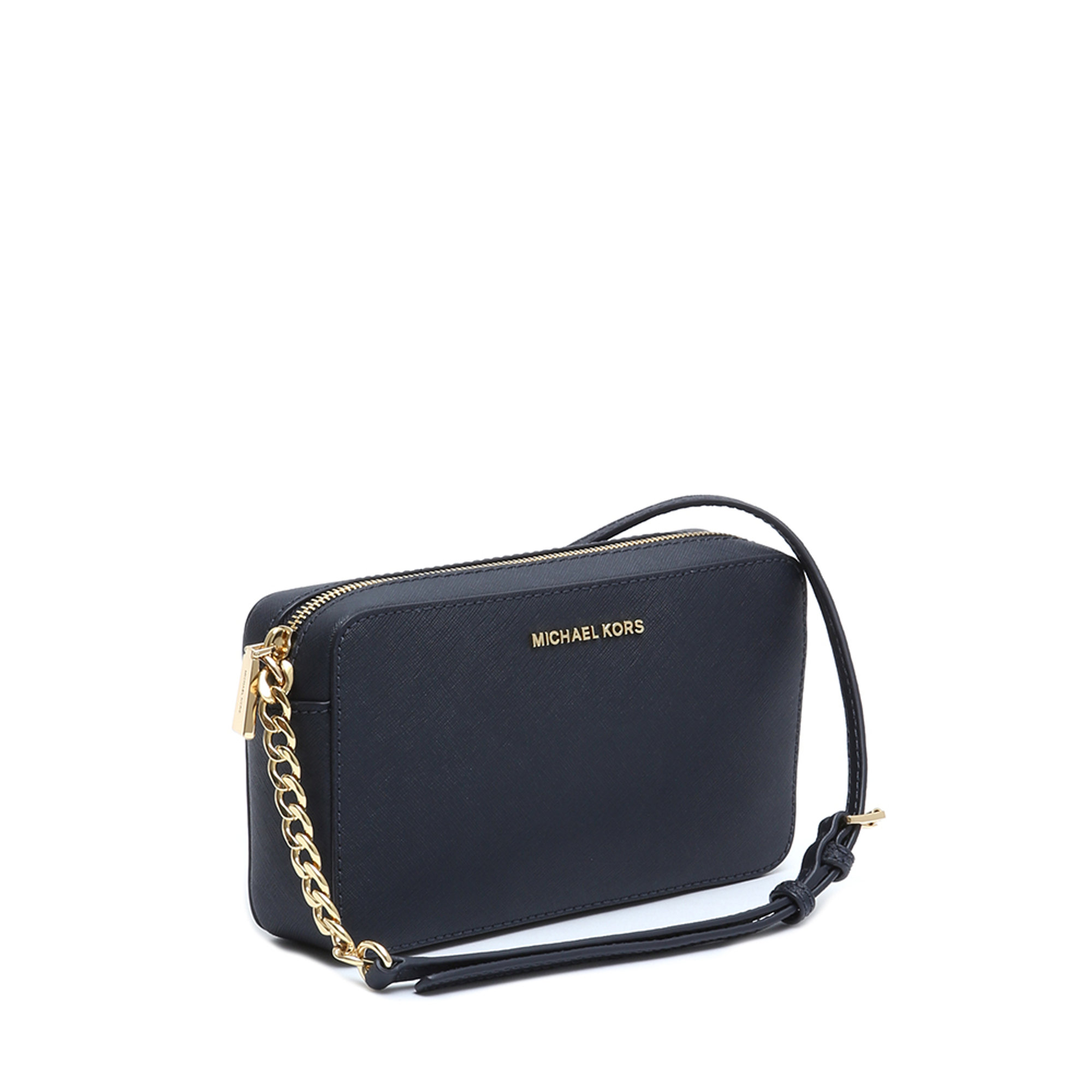Borsa tracolla Jet Set Travel blu Michael Kors vista2