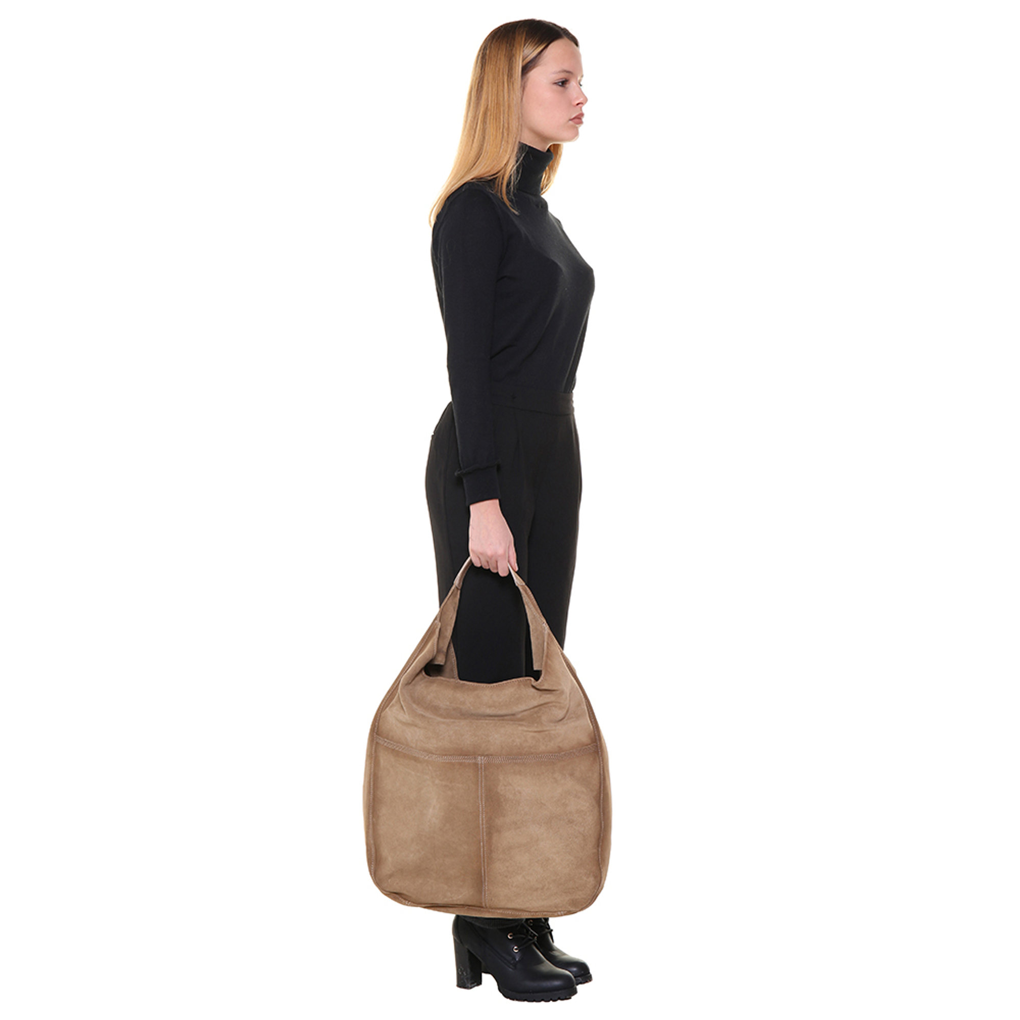 Borsa a spalla beige TIMBERLAND vista1
