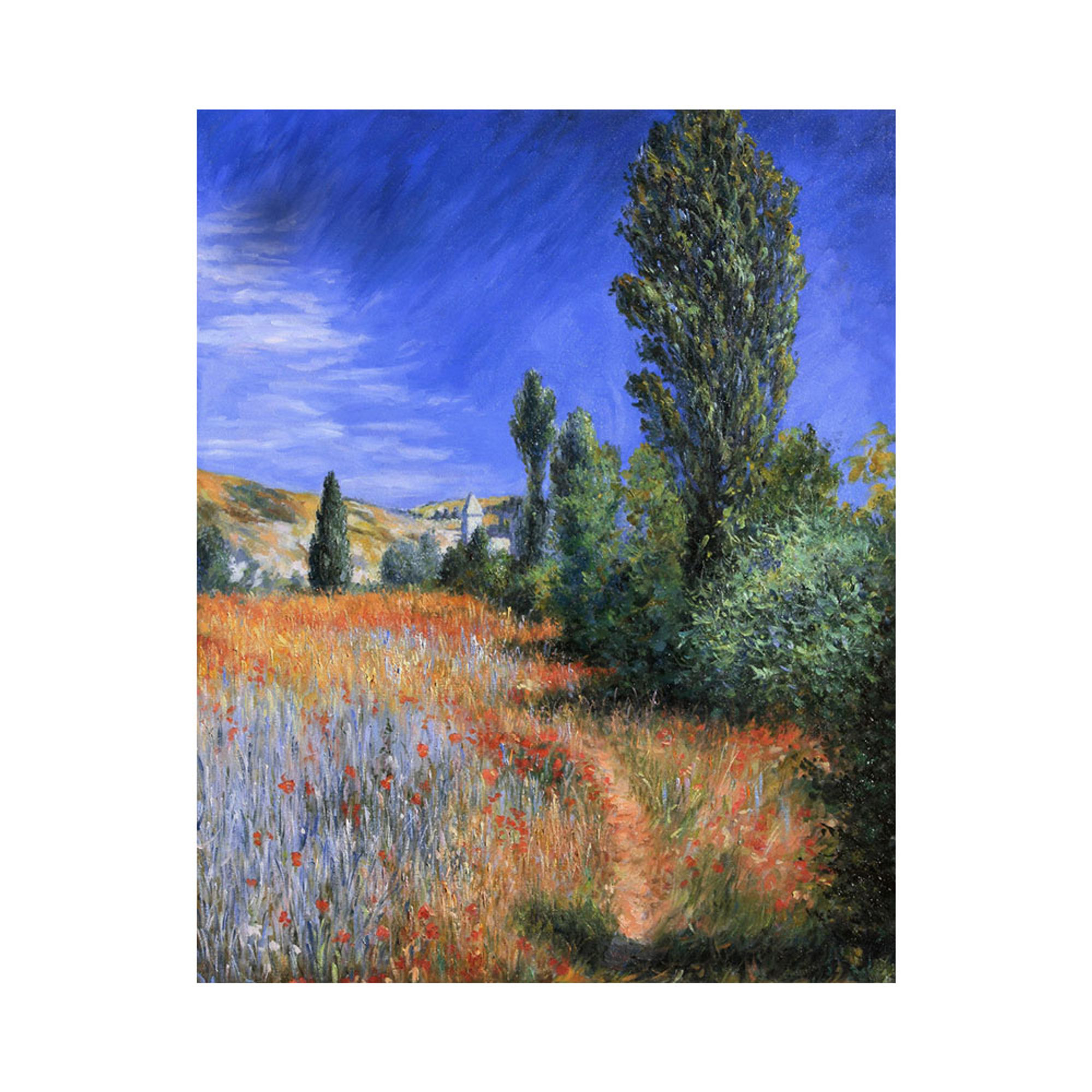 Impression sur toile - Claude Monet - Paysage dans l'Île Saint-Martin L'arte del regalo vista0