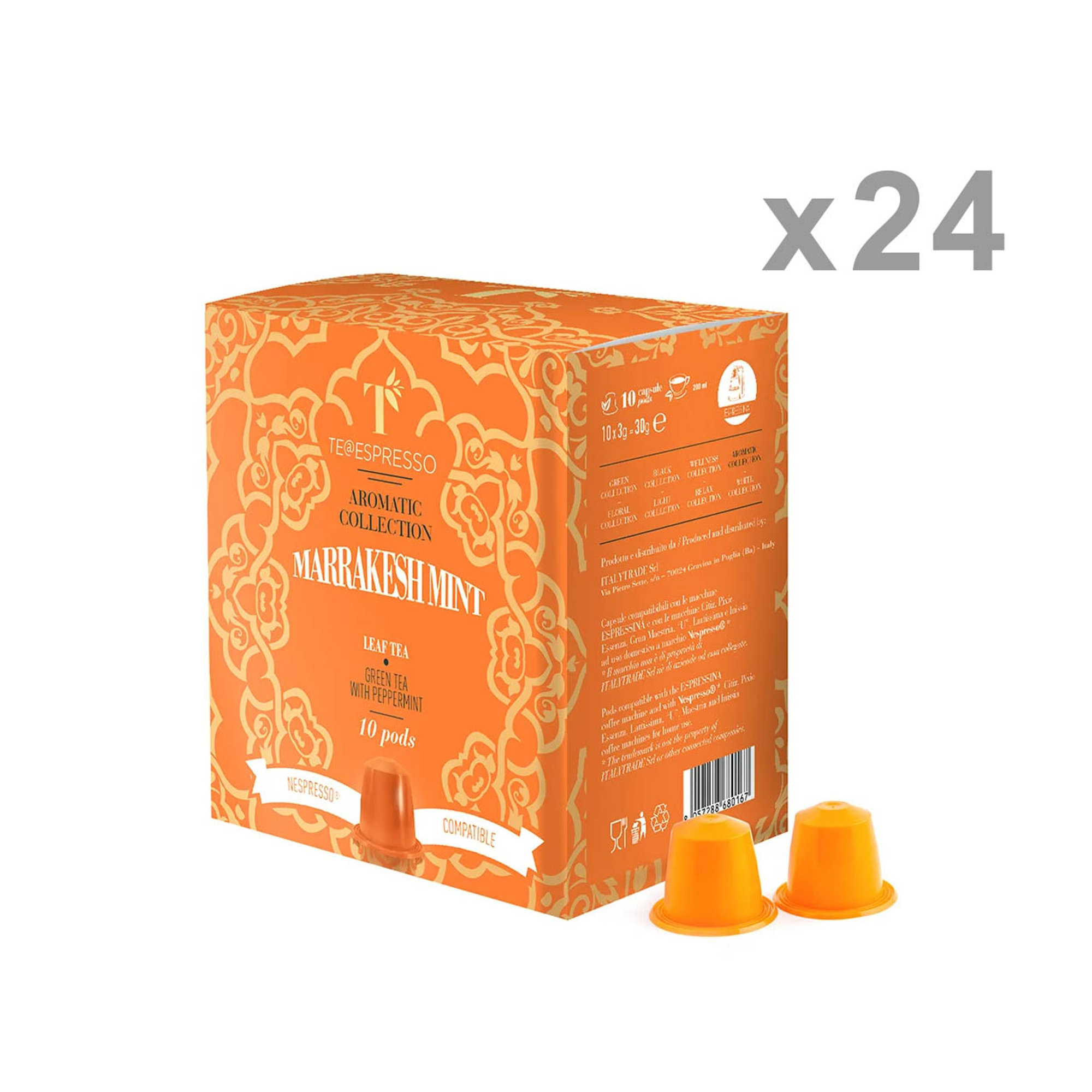 24 confezioni da 10 Capsule - Thè MARRAKESH MINT Italytrade vista0