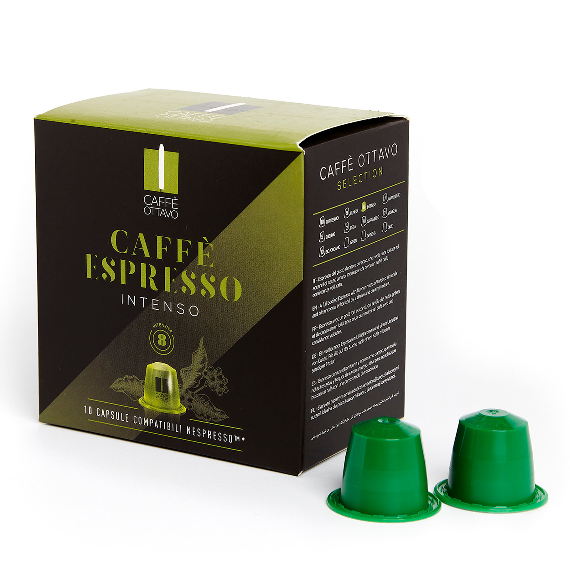 24 confezioni miste da 10 Capsule: FORTISSIMO - INTENSO - GRAN GUSTO - SUBLIME Italytrade vista7