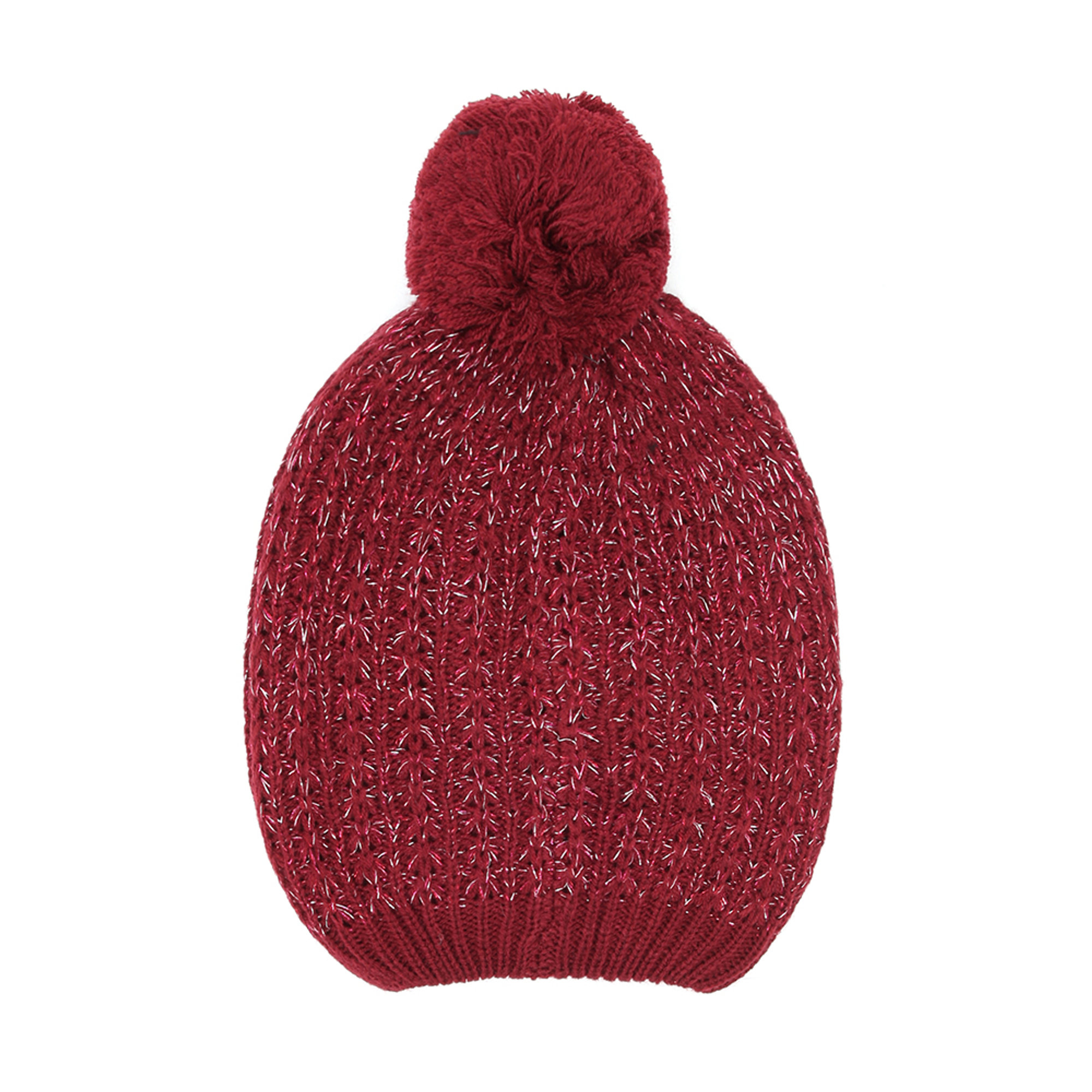 Cappello donna rosso Brekka vista2