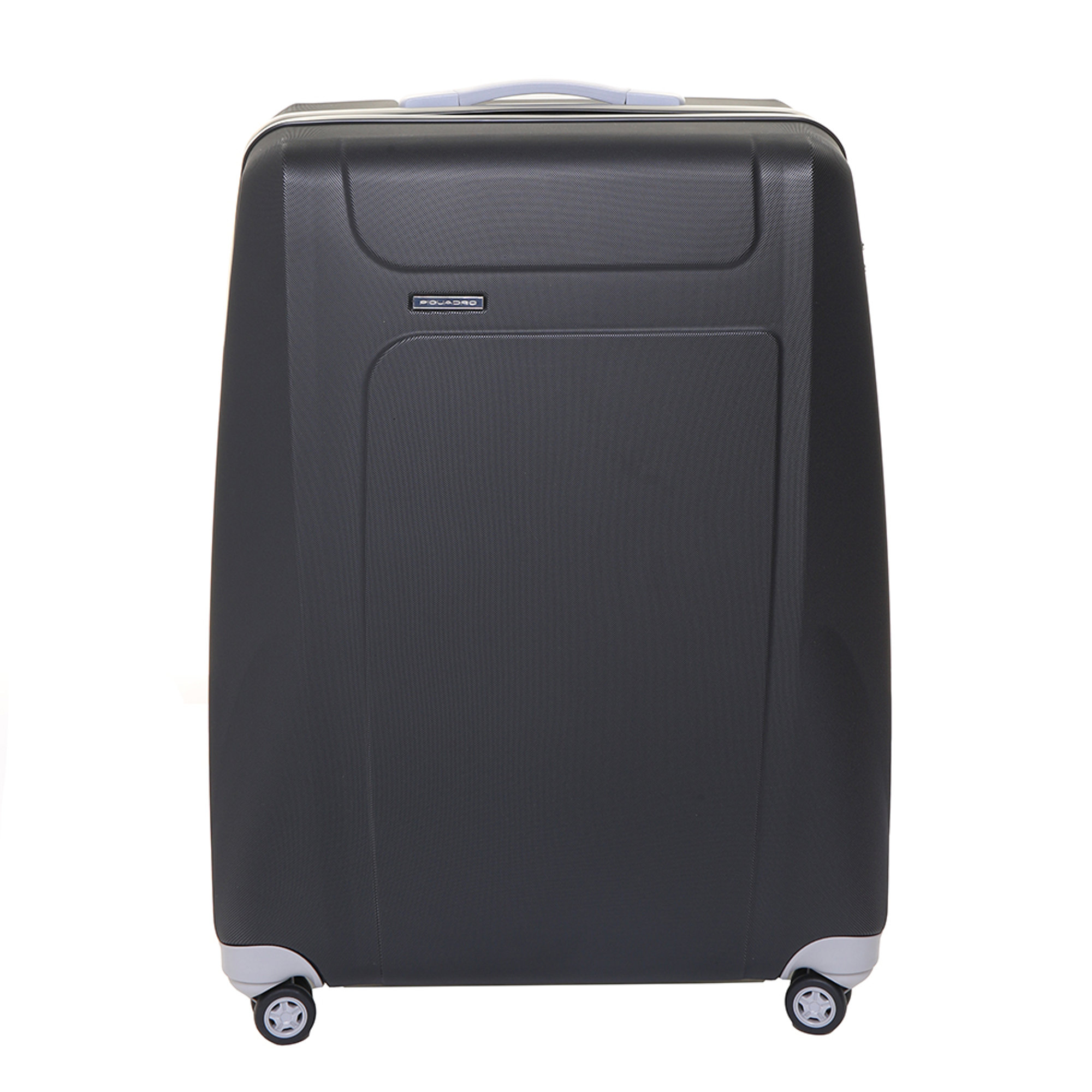 Trolley grande 4 ruote in policarbonato nero e grigio Piquadro vista0