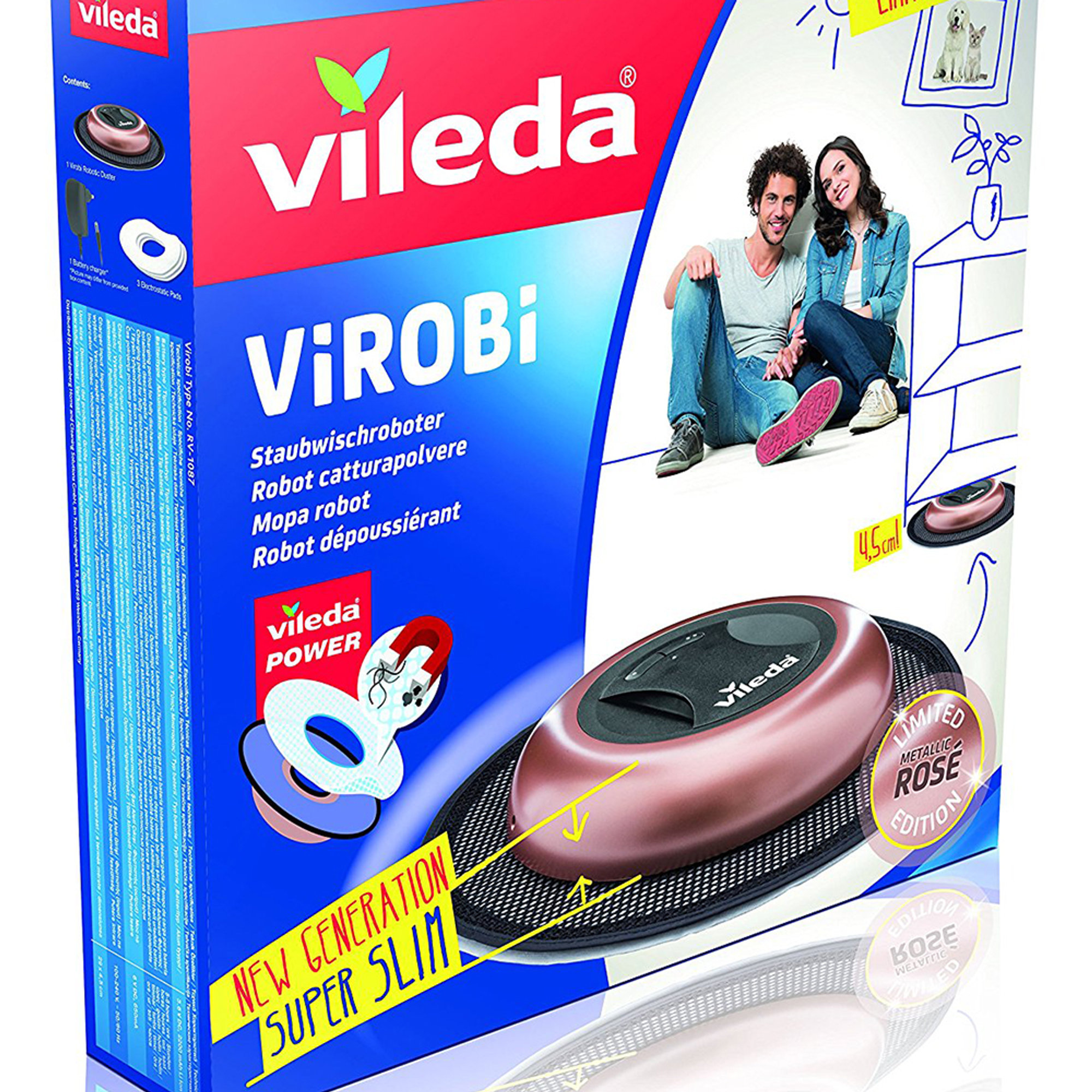 Système Virobi édition limitée rose VILEDA 2021 vista6