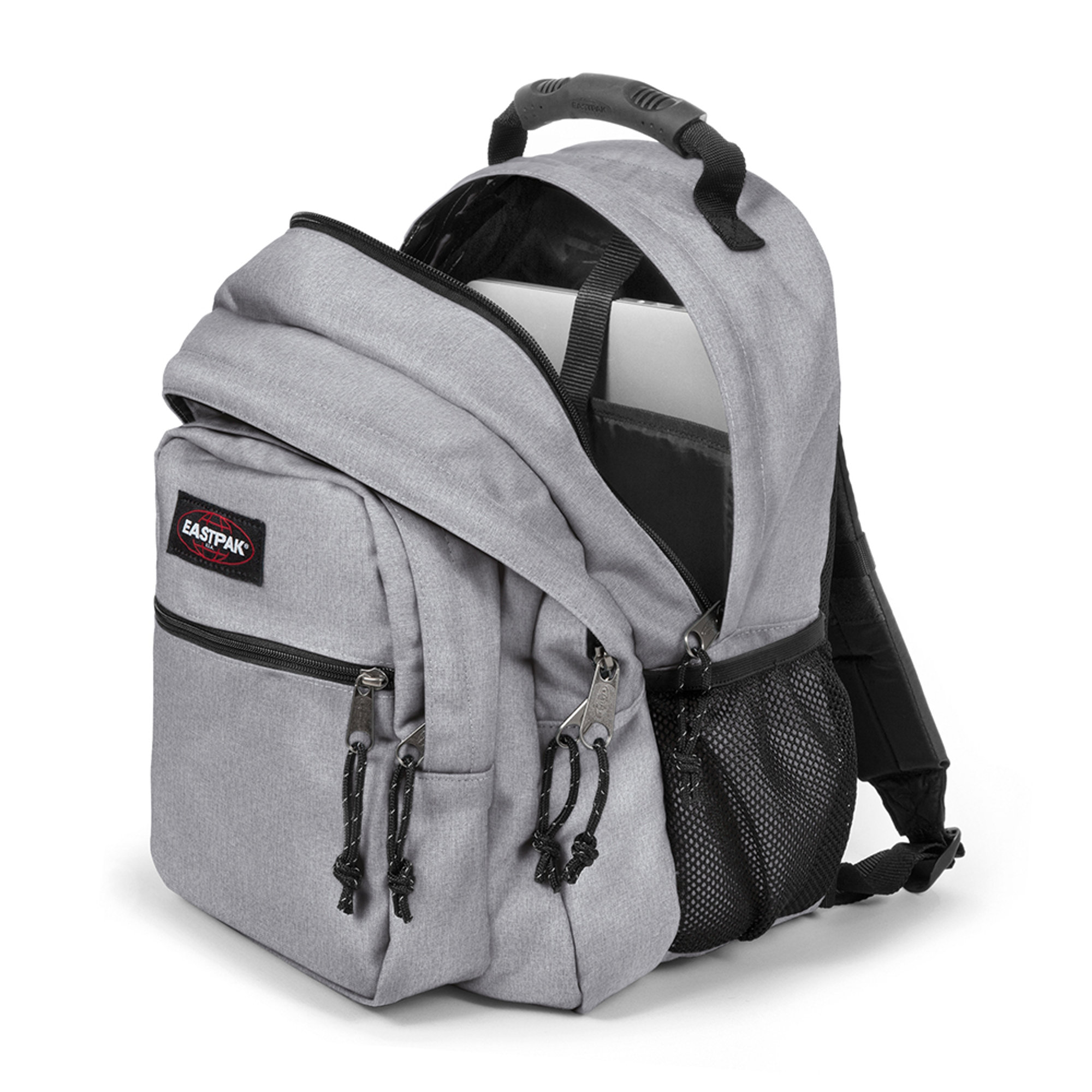 Zaino Egghead grigio chiaro Eastpak vista2