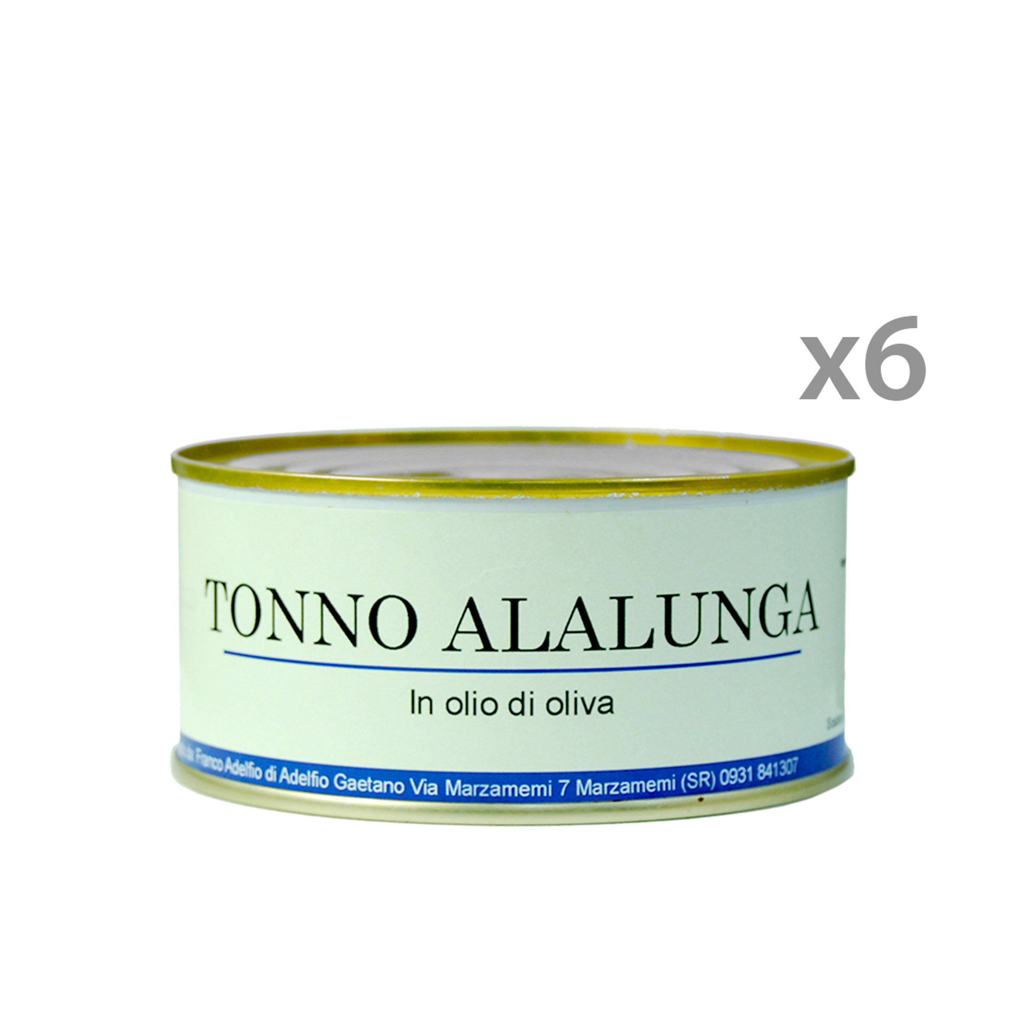 6 latte - Tonno Alalunga 300 gr Adelfio vista0