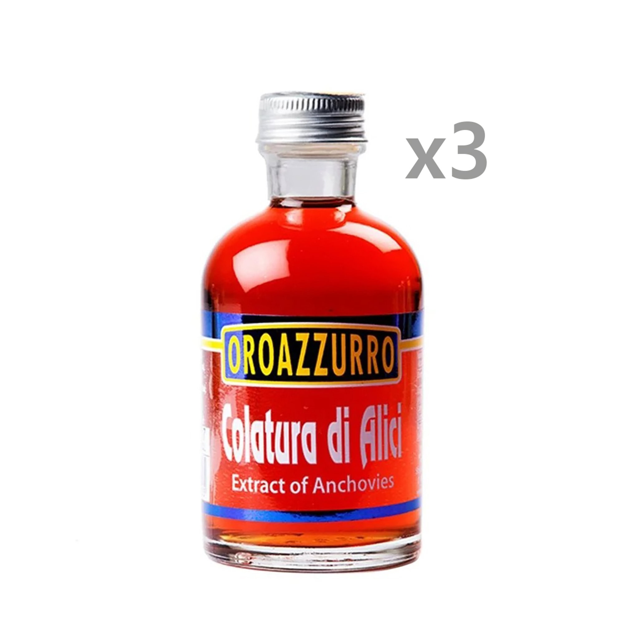 3 bottiglie - Colatura di Alici 120 ml Oroazzurro vista0