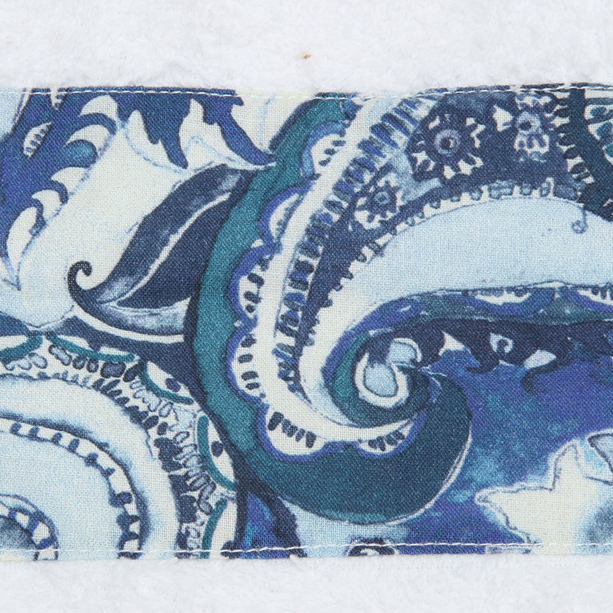 Coppia asciugamano ospite bianco, zulema azul sp170101 Stile Paisley obsoleto vista1