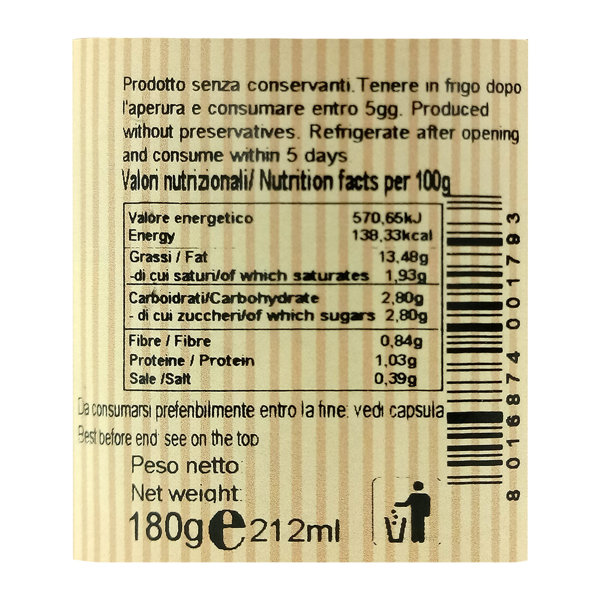 6 vasetti misti - Bruschette & Sughi Pralina vista7