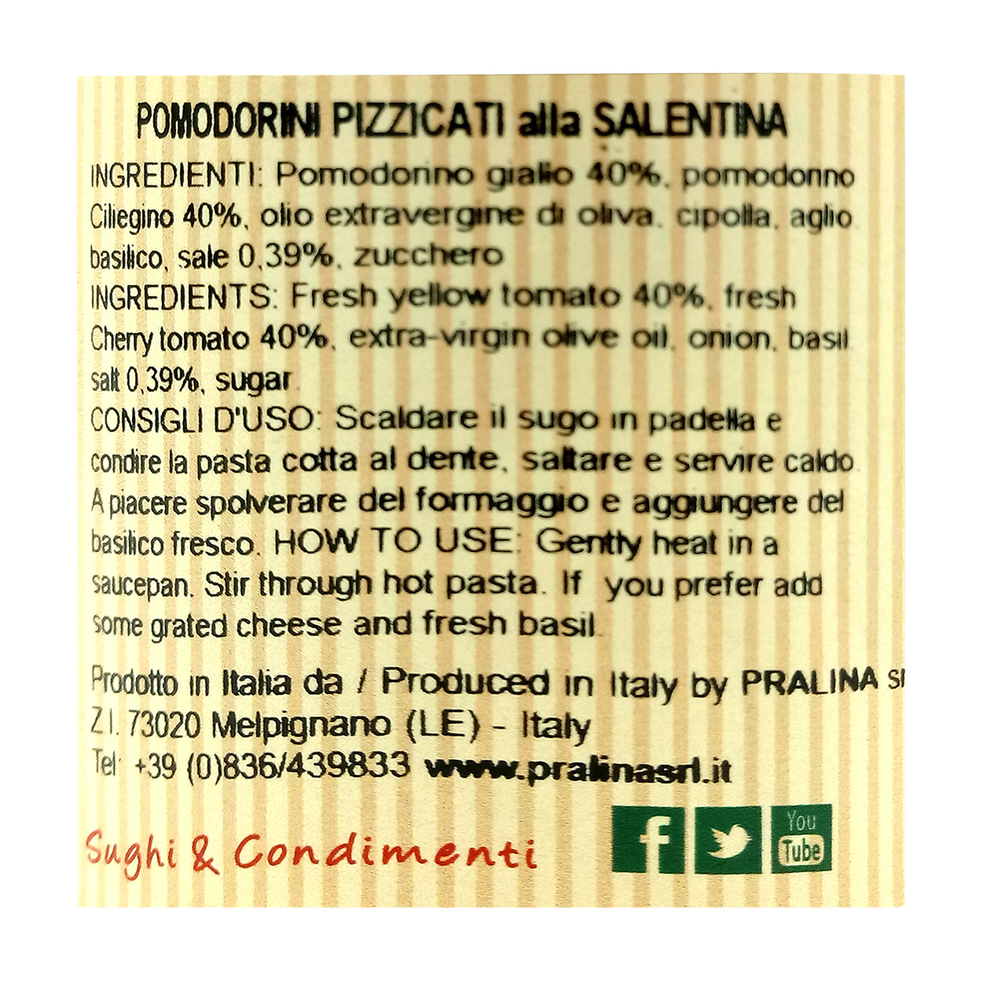 6 vasetti misti - Bruschette & Sughi Pralina vista8
