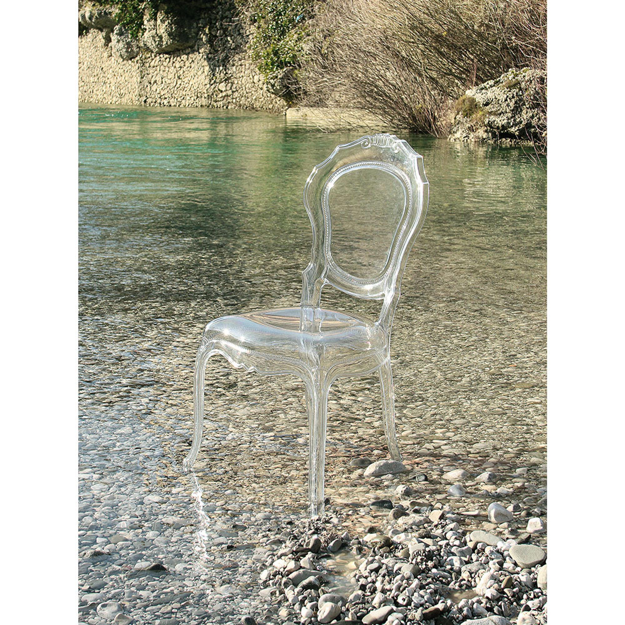 Sedia Barocca Trasparente Sedie E Sgabelli Dal Segno Set Sedie