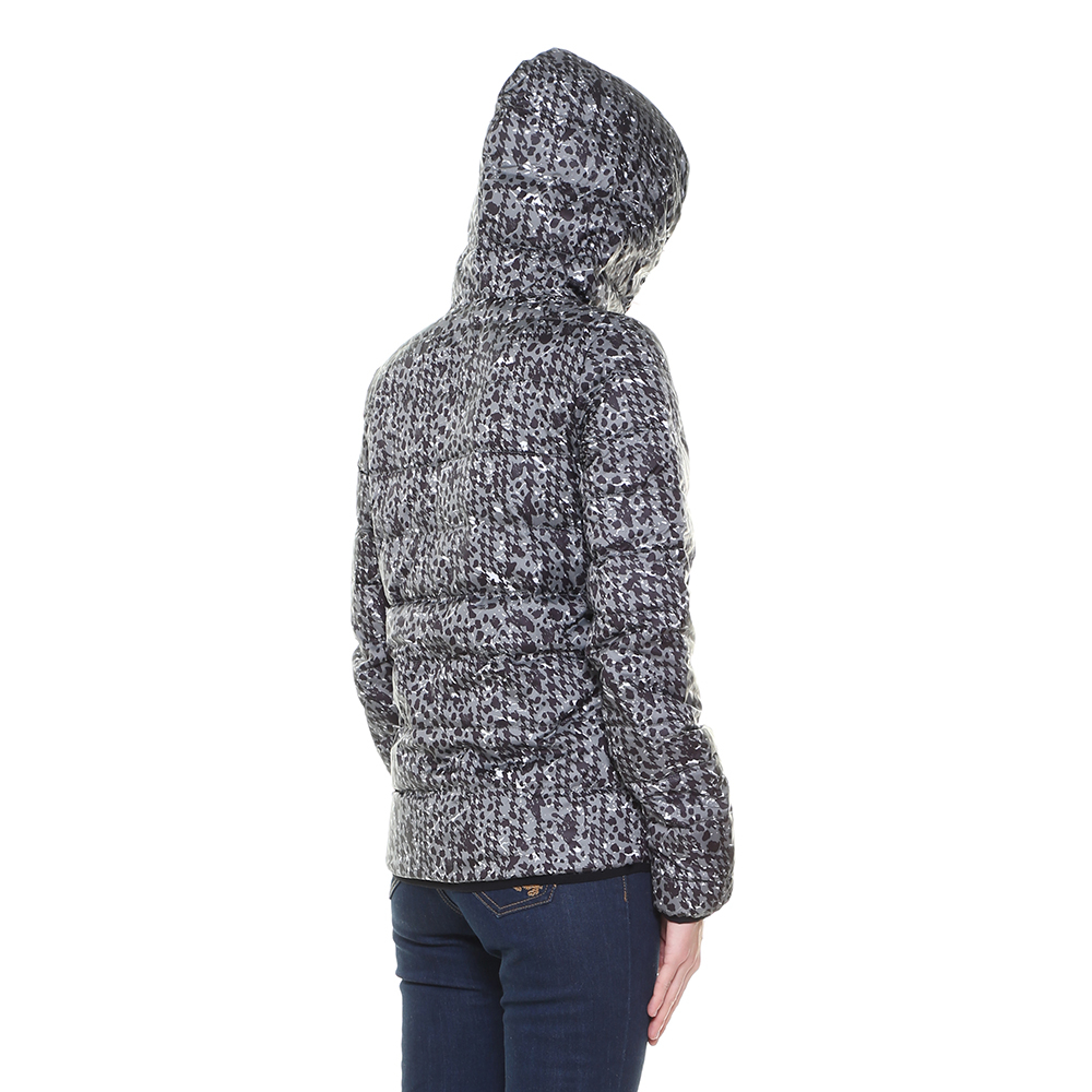 Piumino donna a fantasia grigio - Scorpion Bay