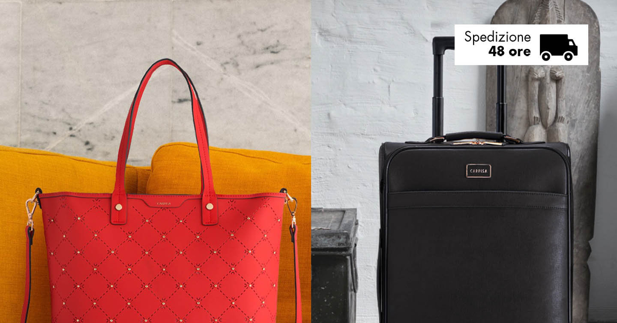 Carpisa - Trolley, borse, zaini, portafogli e accessori